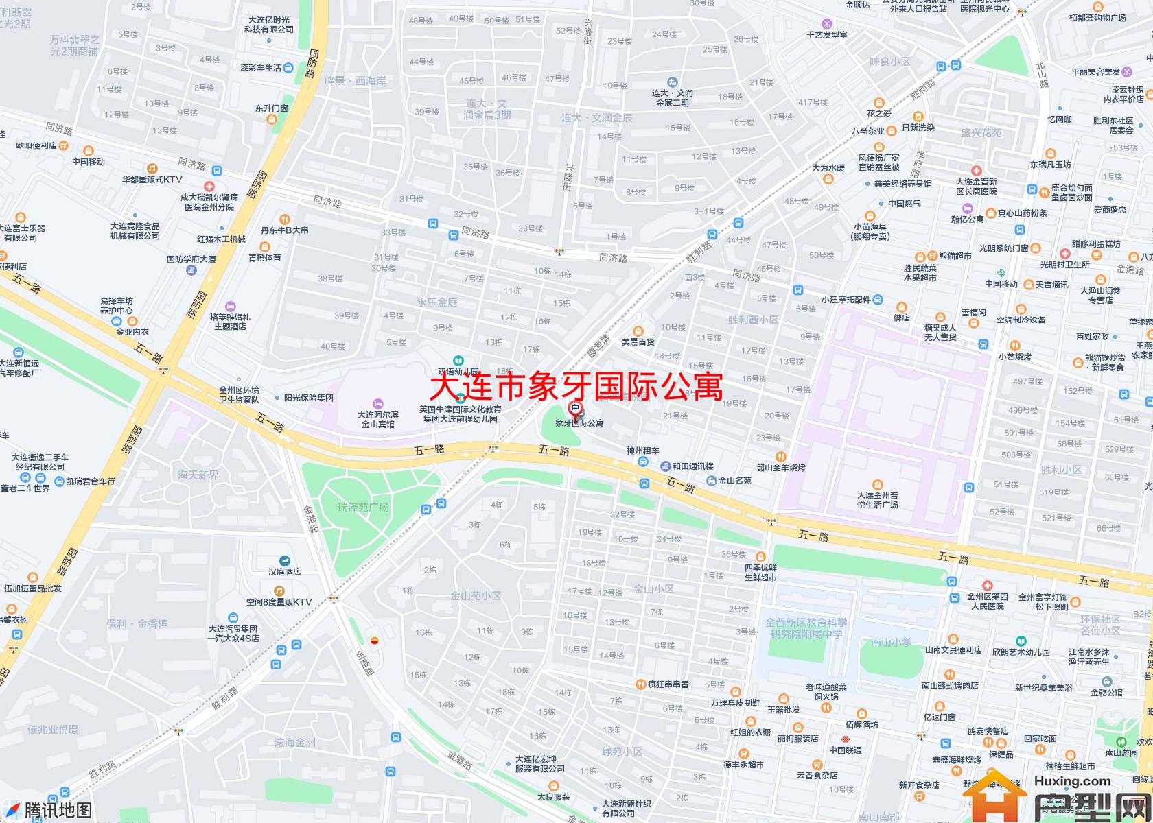 象牙国际公寓小区 - 户型网