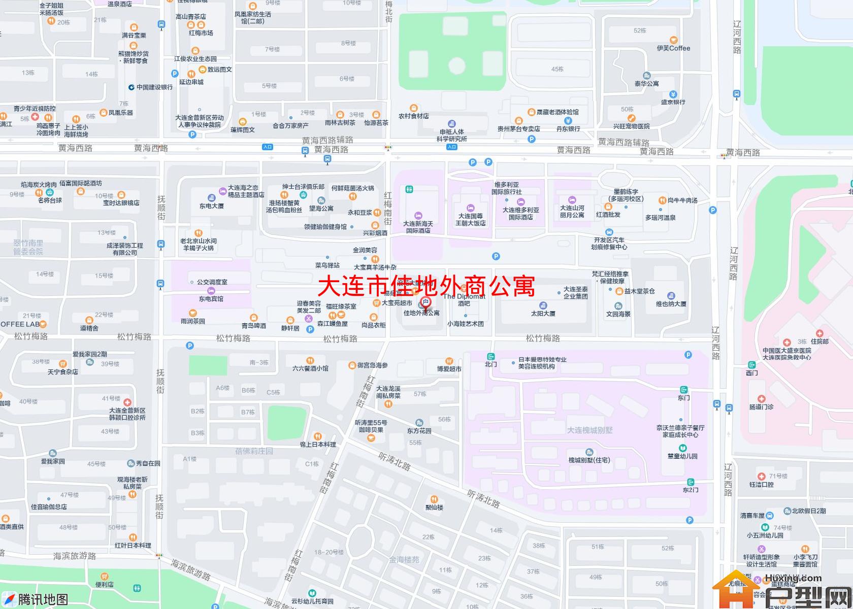佳地外商公寓小区 - 户型网
