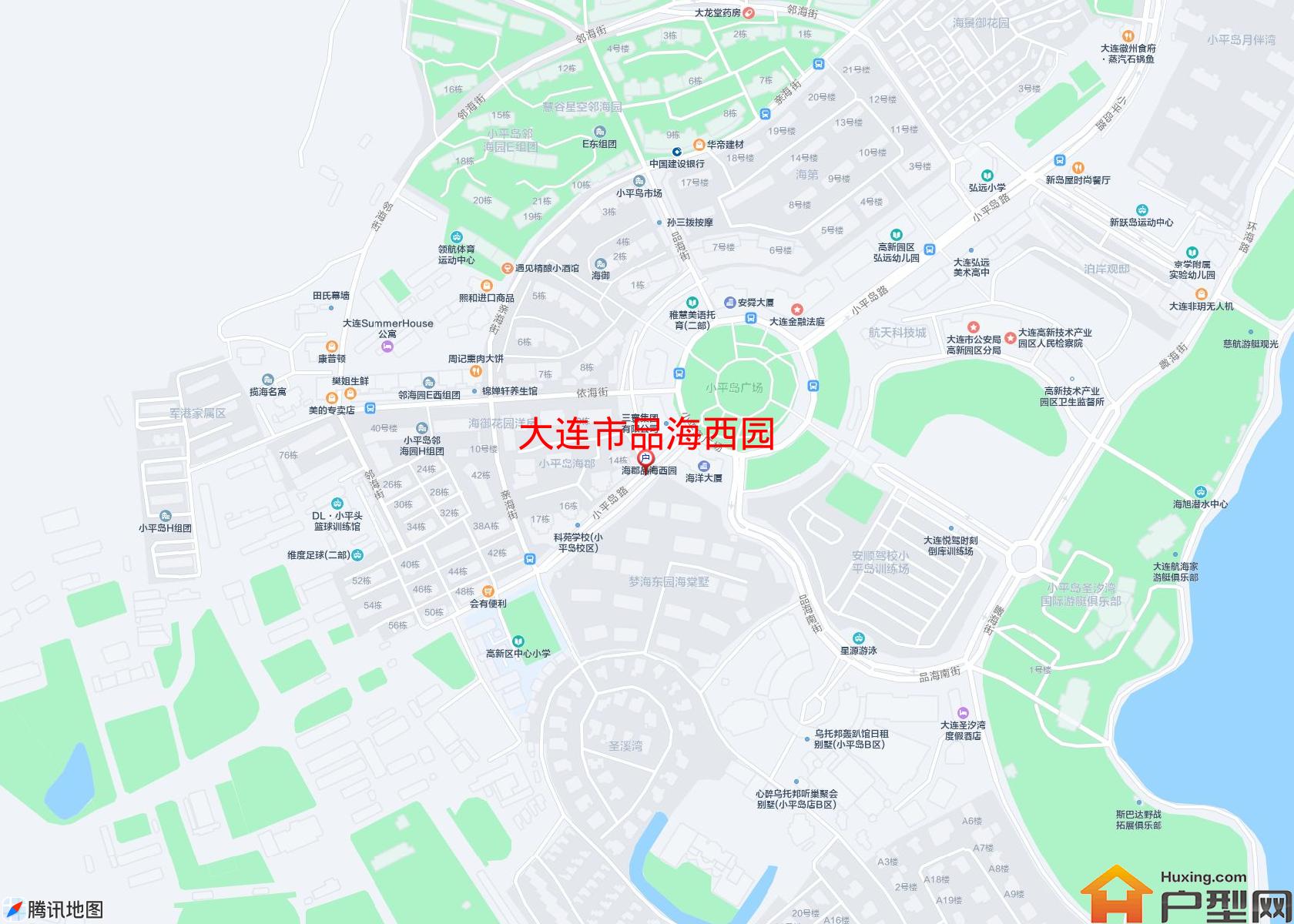 品海西园小区 - 户型网