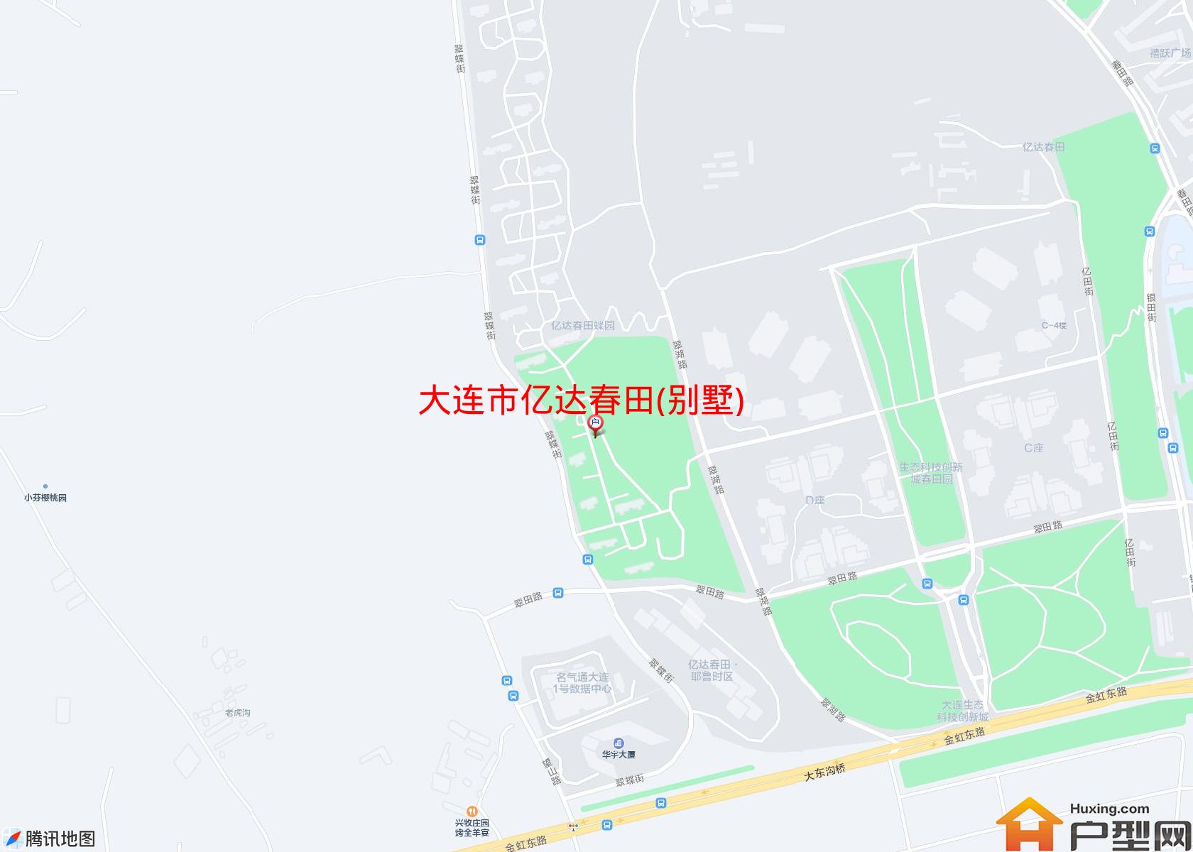 亿达春田(别墅)小区 - 户型网