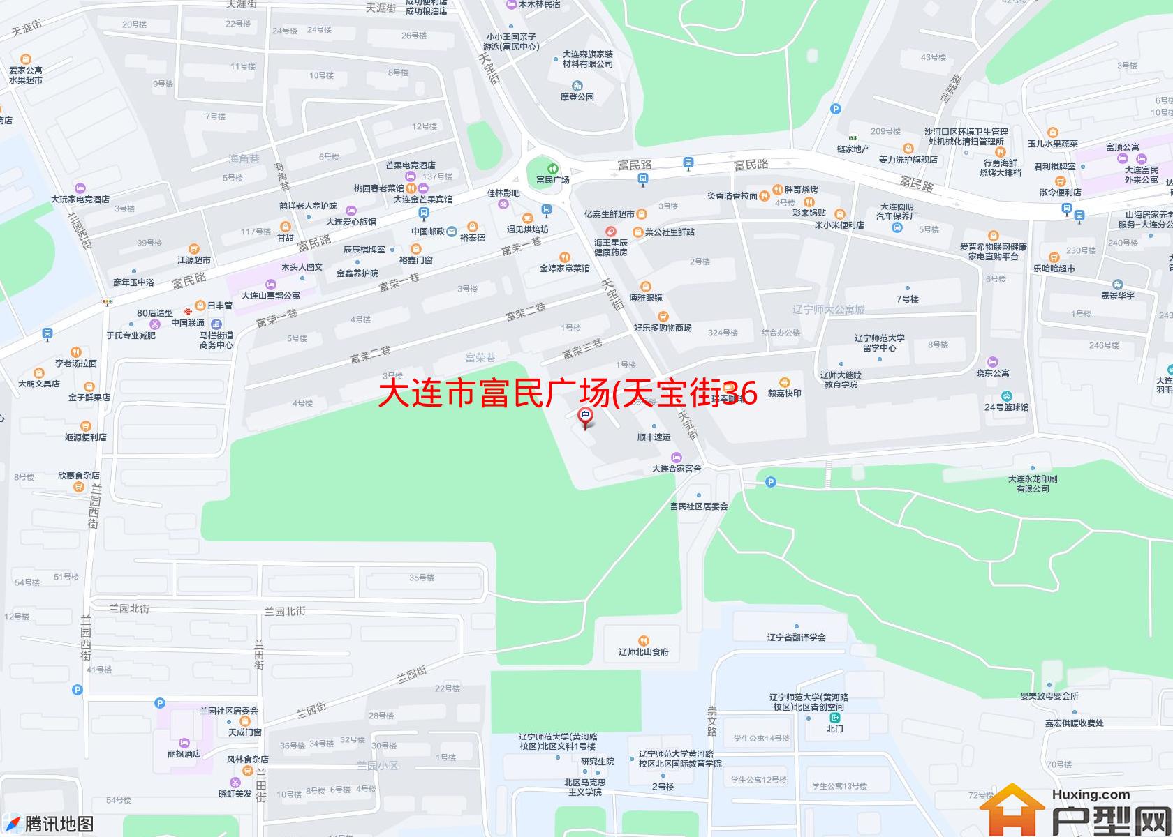 富民广场(天宝街36号)小区 - 户型网