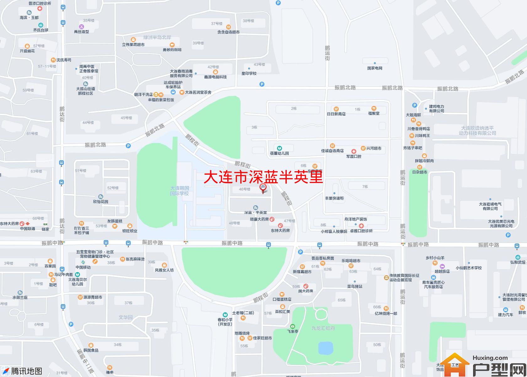 深蓝半英里小区 - 户型网