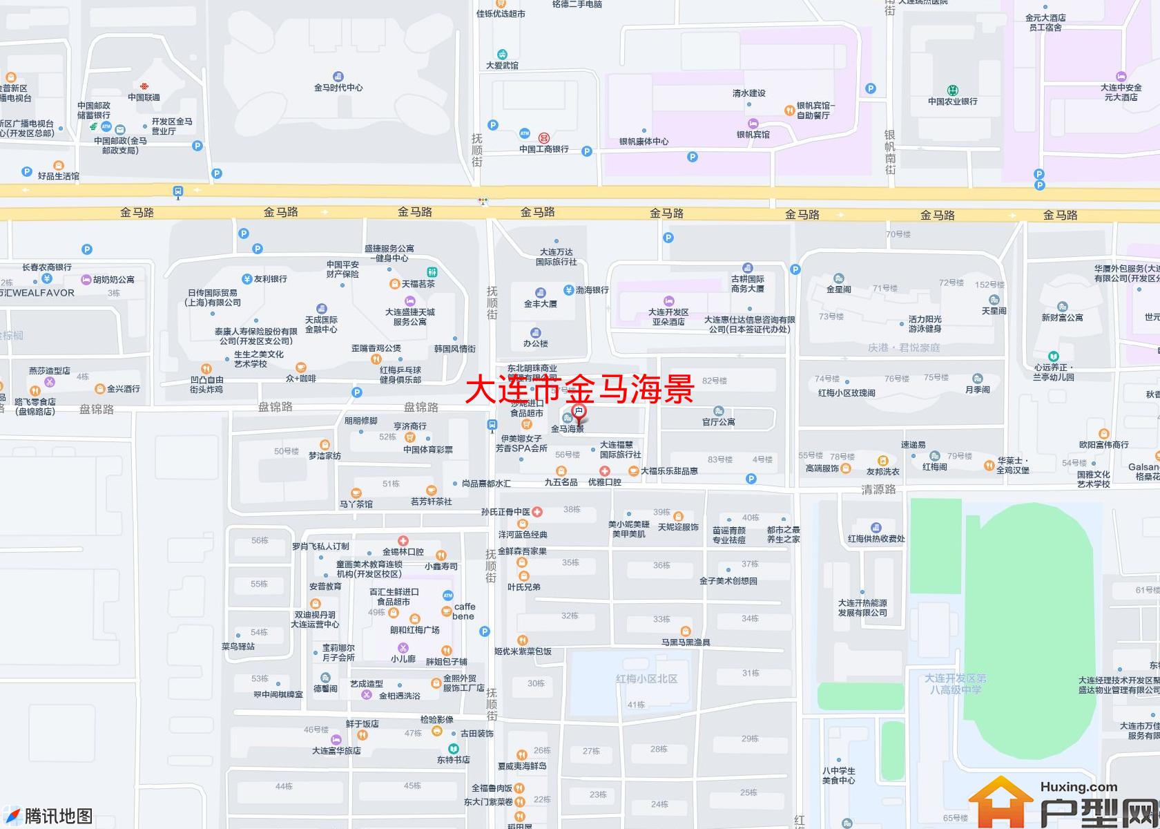 金马海景小区 - 户型网