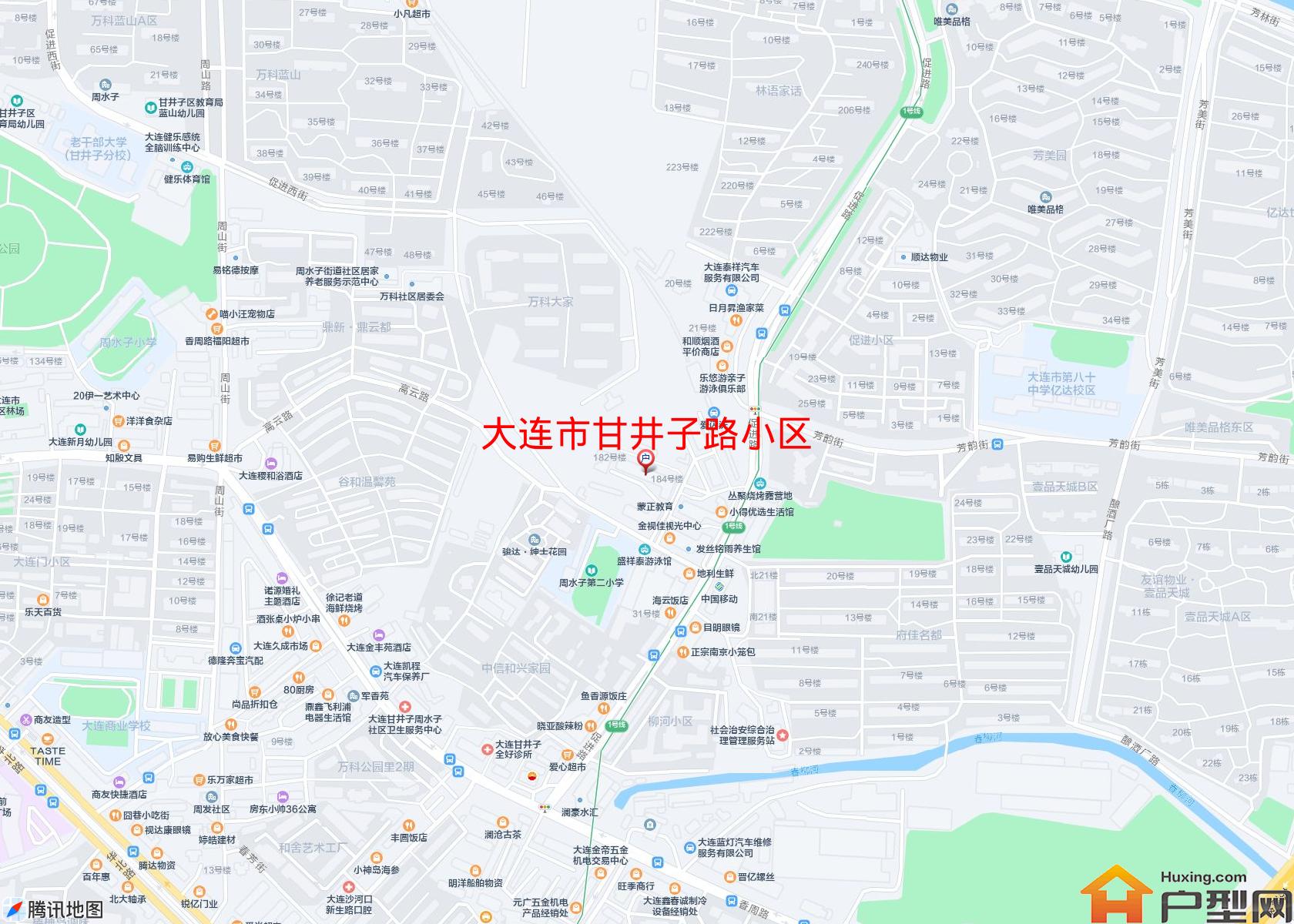 甘井子路小区小区 - 户型网