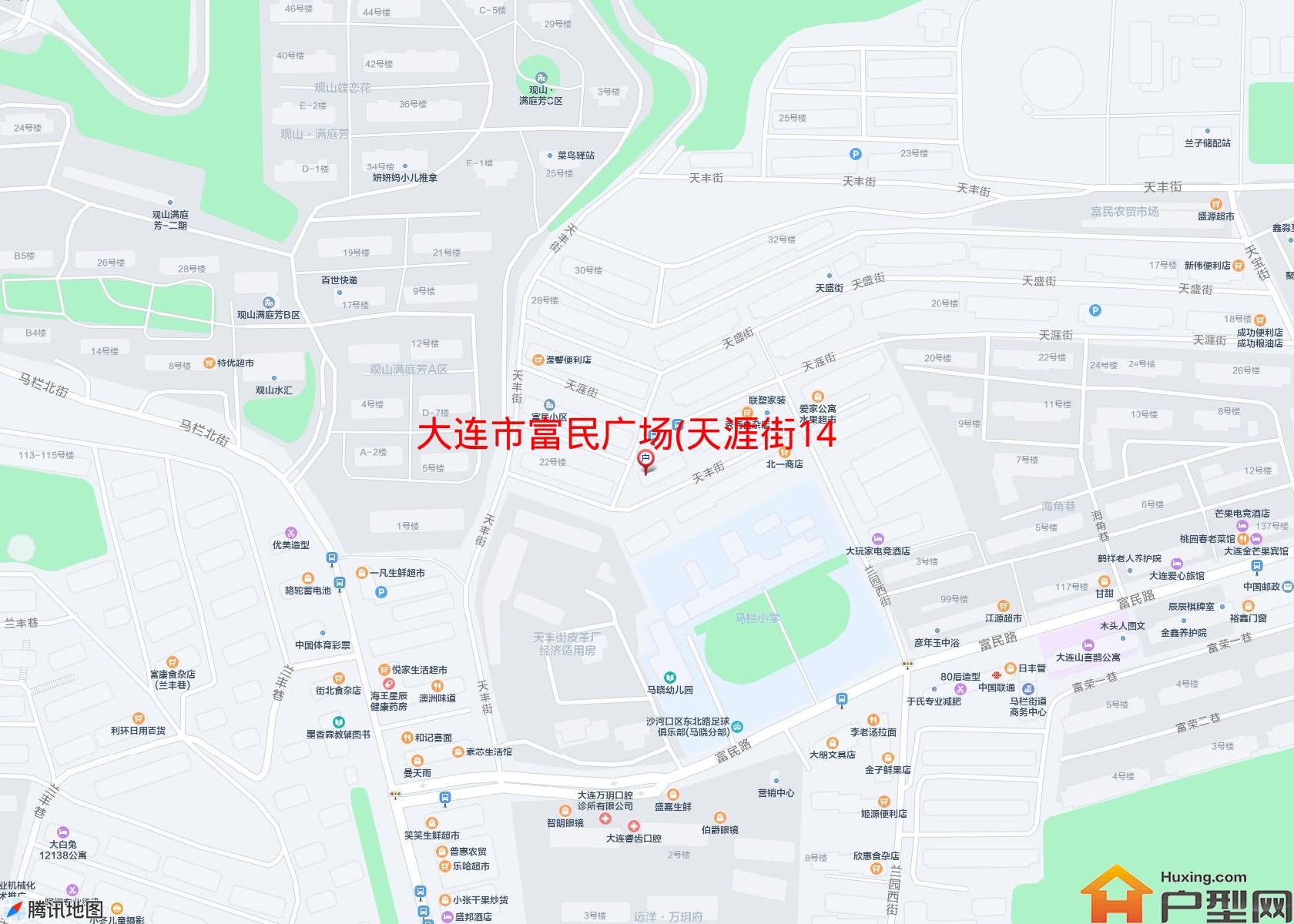 富民广场(天涯街14号)小区 - 户型网