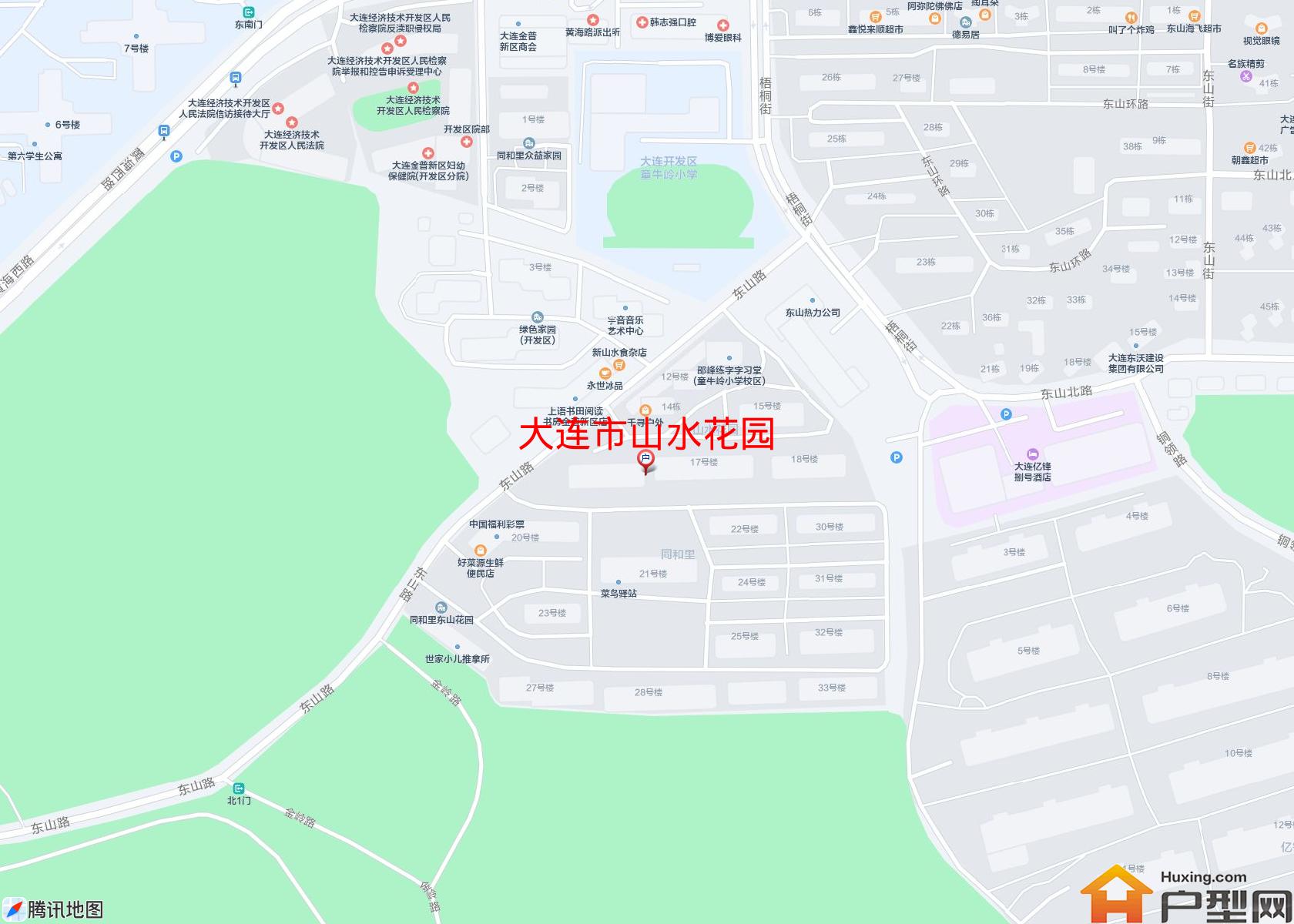 山水花园小区 - 户型网