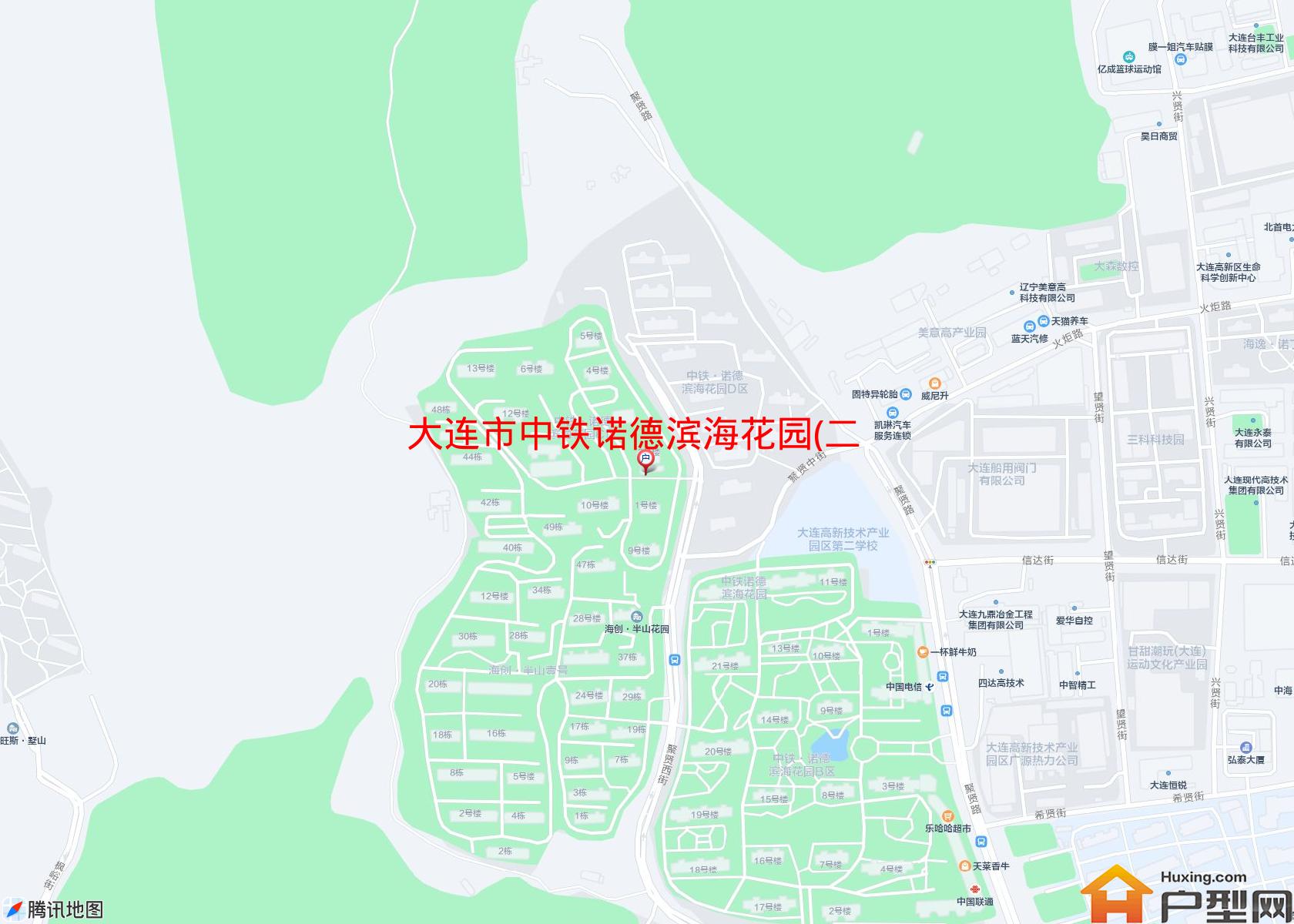 中铁诺德滨海花园(二期)小区 - 户型网