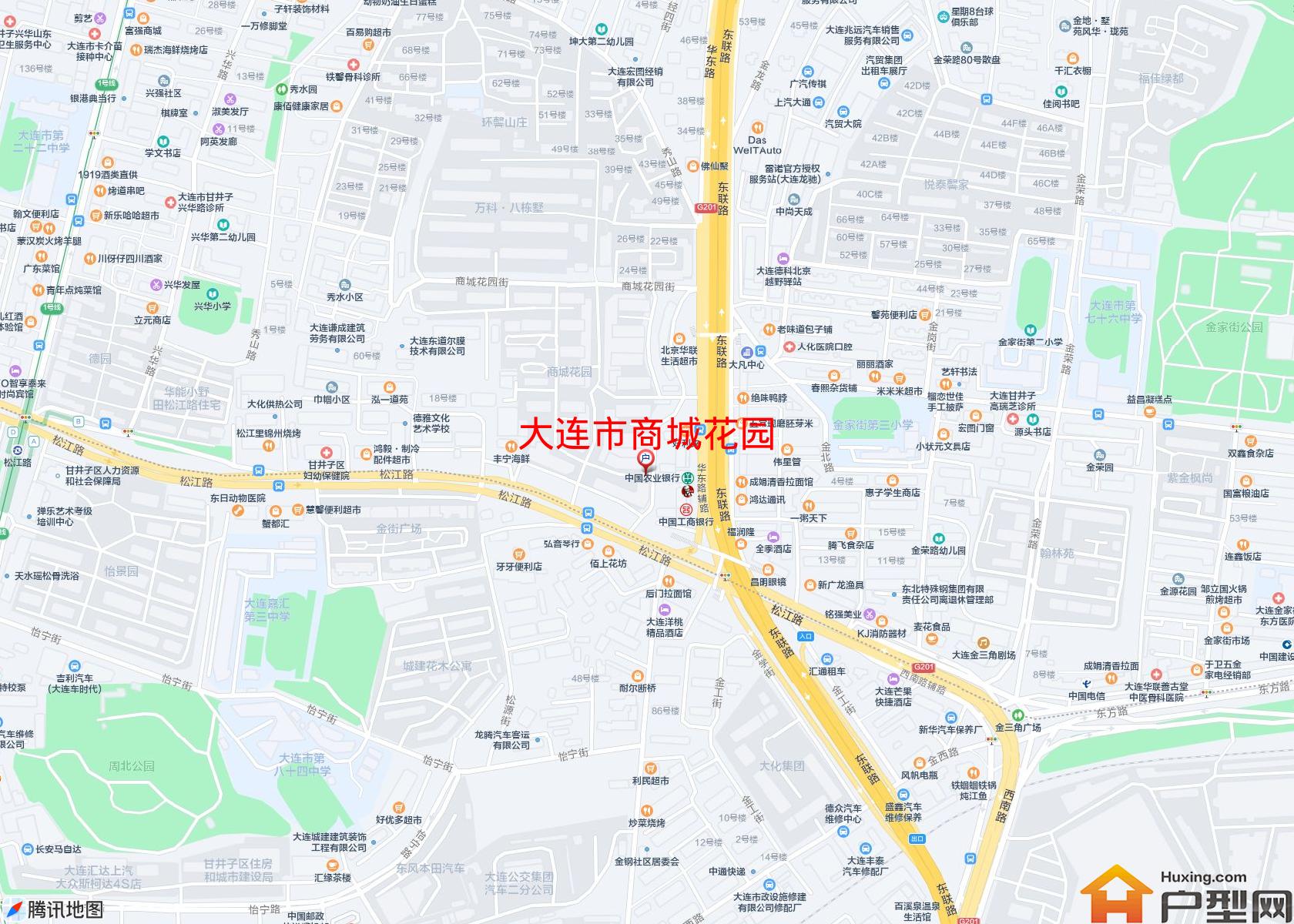 商城花园小区 - 户型网
