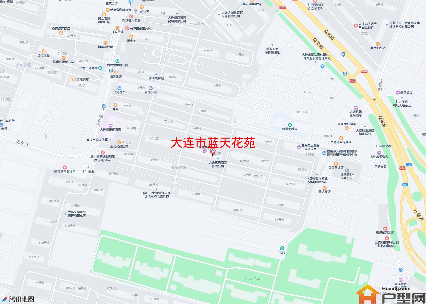 蓝天花苑小区 - 户型网 蓝天花苑小区 - 户型网