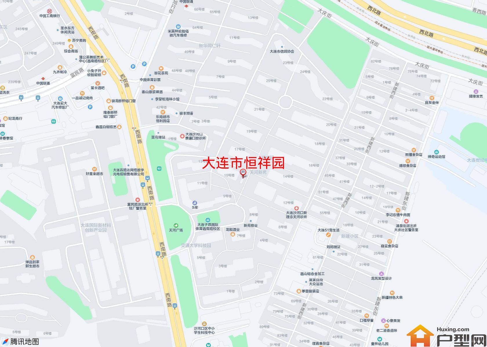 恒祥园小区 - 户型网
