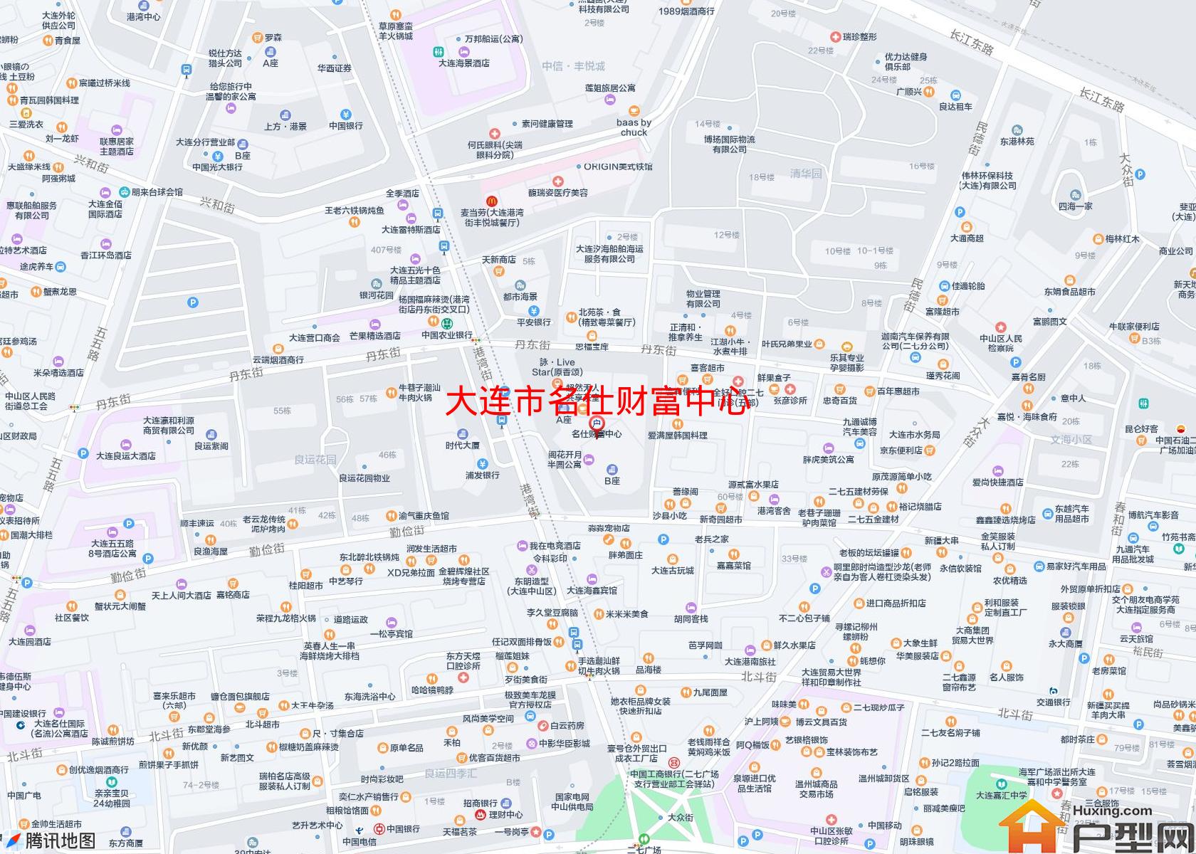 名仕财富中心小区 - 户型网