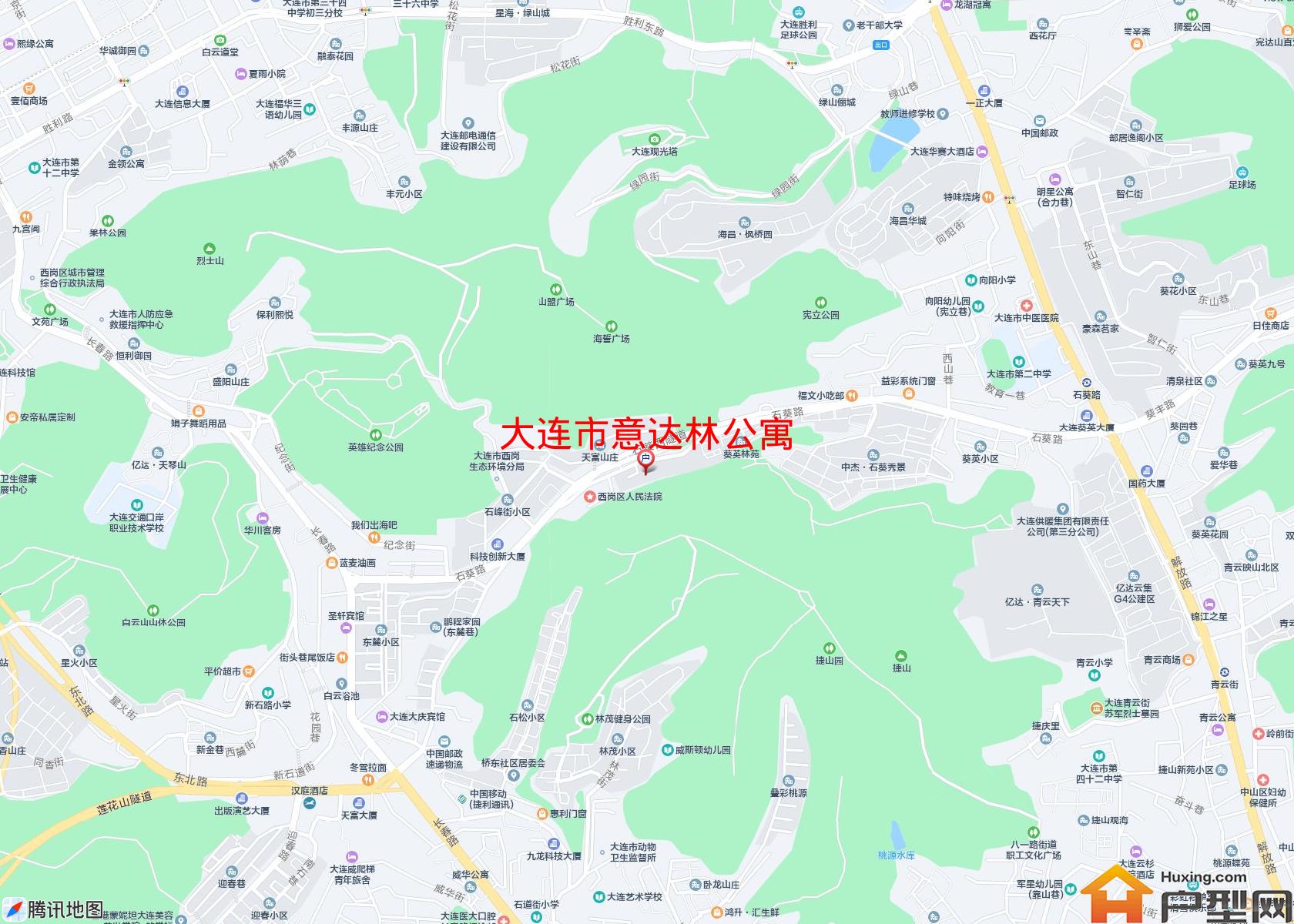意达林公寓小区 - 户型网