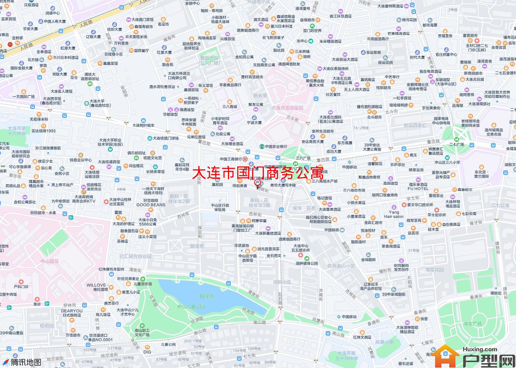 国门商务公寓小区 - 户型网