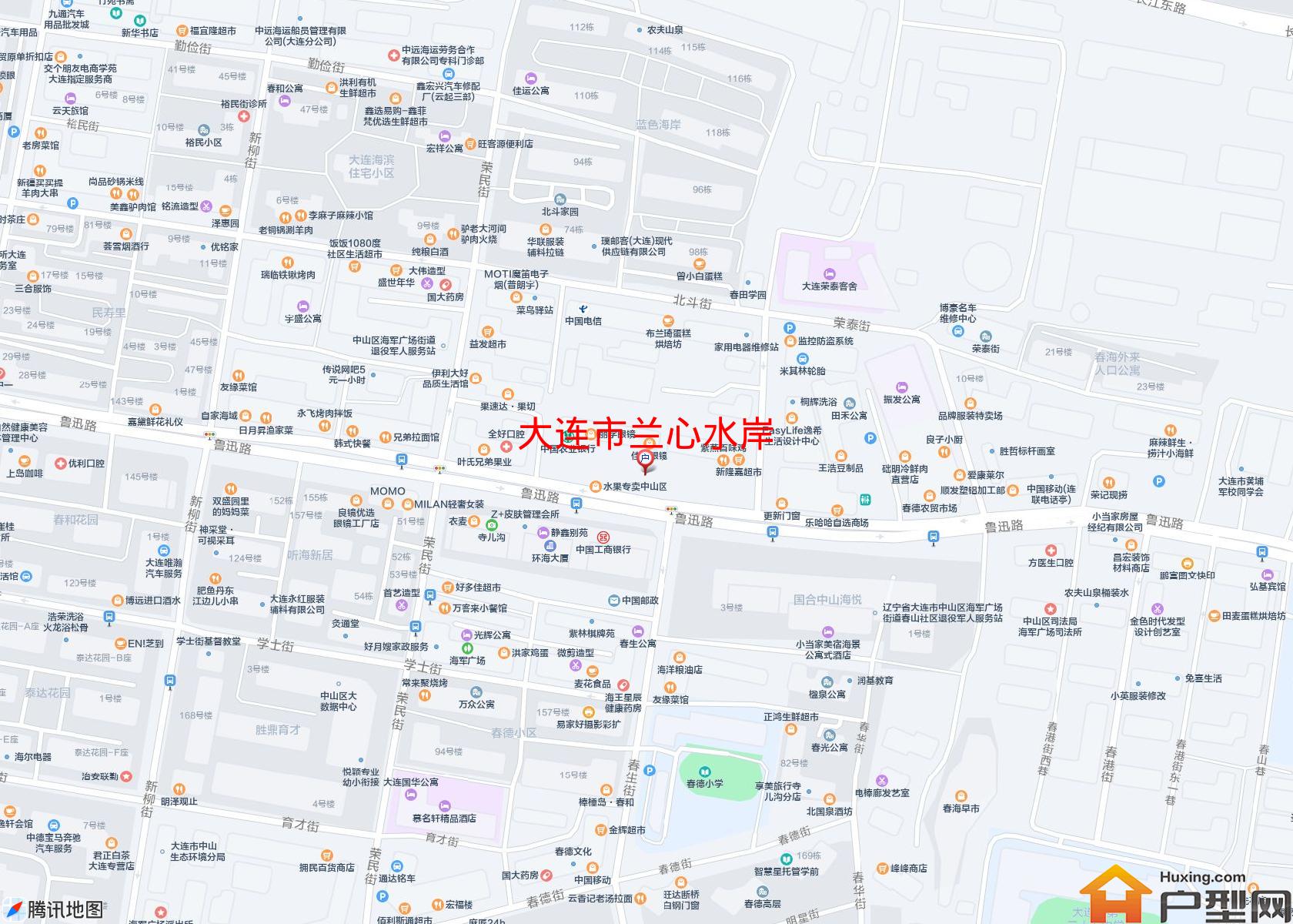 兰心水岸小区 - 户型网
