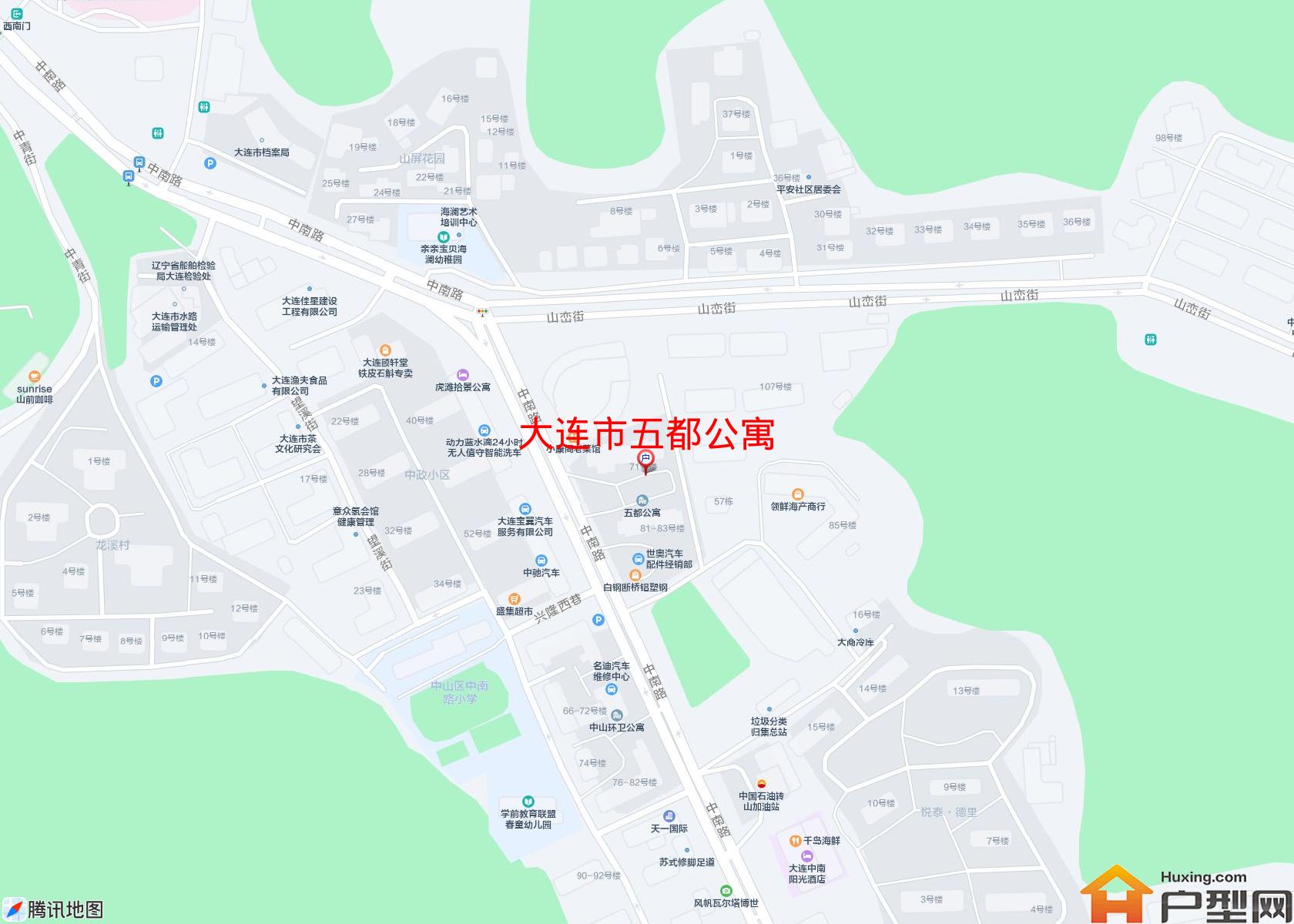 五都公寓小区 - 户型网