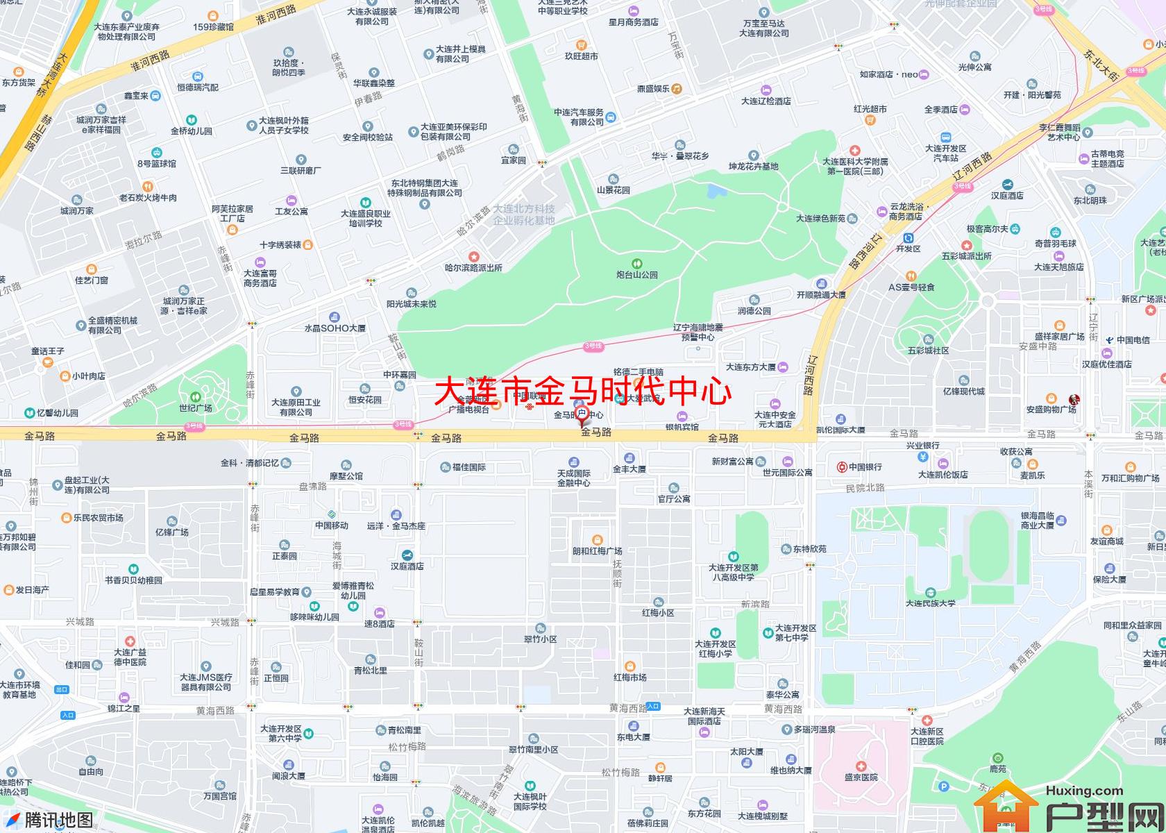 金马时代中心小区 - 户型网