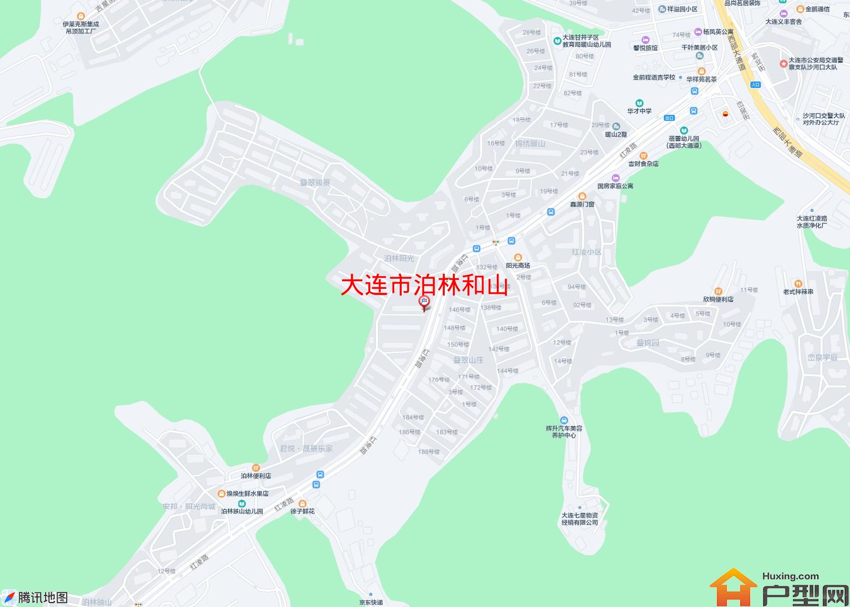 泊林和山小区 - 户型网 泊林和山小区 - 户型网