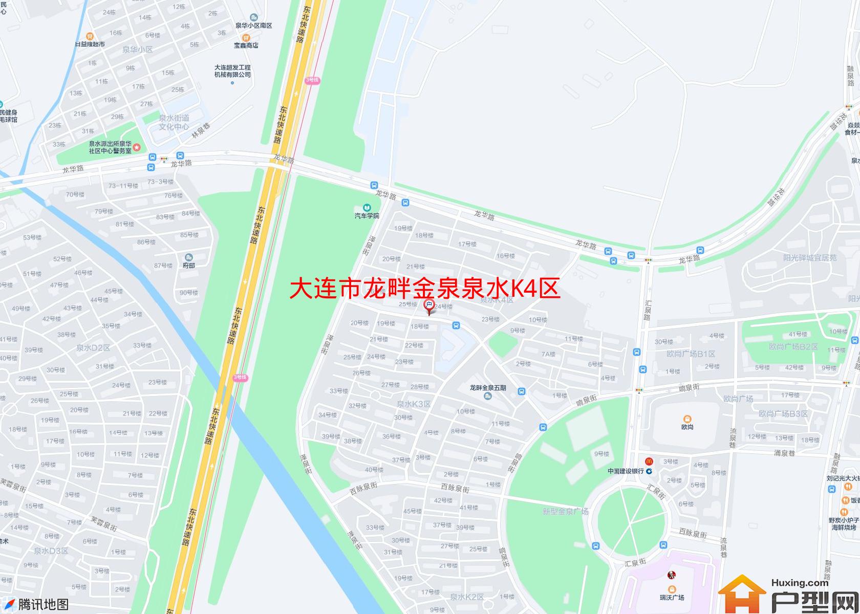龙畔金泉泉水K4区小区 - 户型网