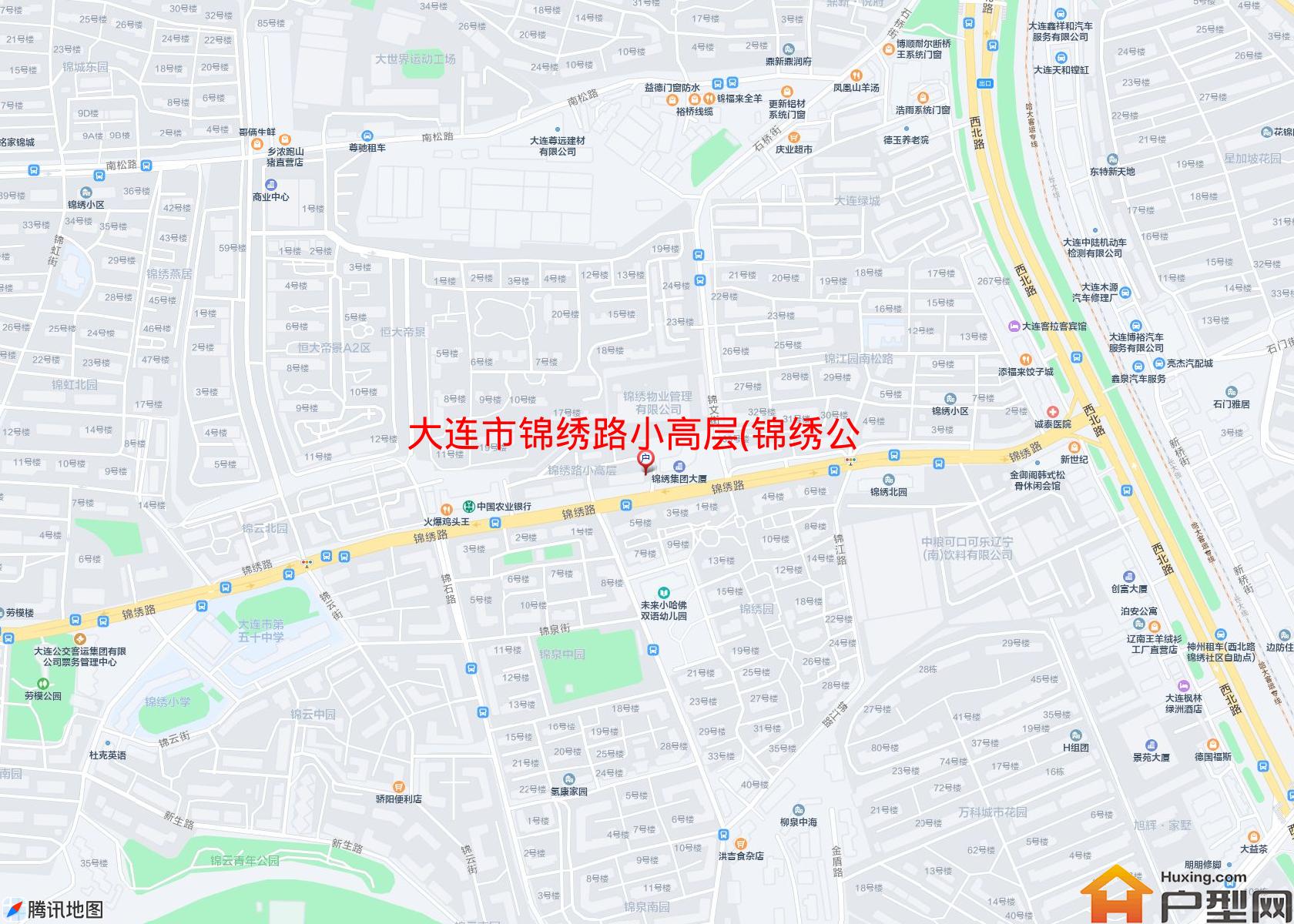 锦绣路小高层(锦绣公寓)小区 - 户型网