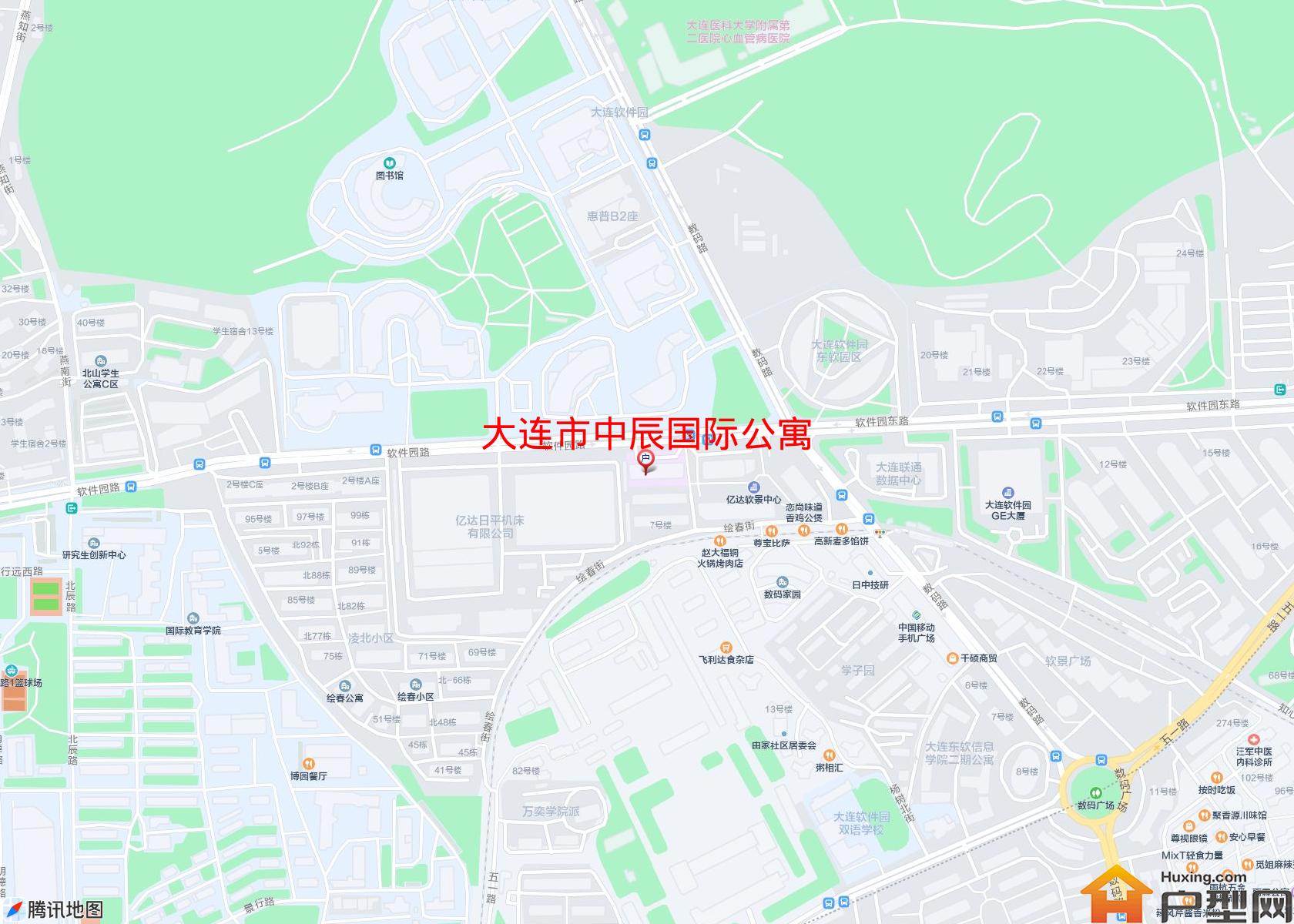 中辰国际公寓小区 - 户型网