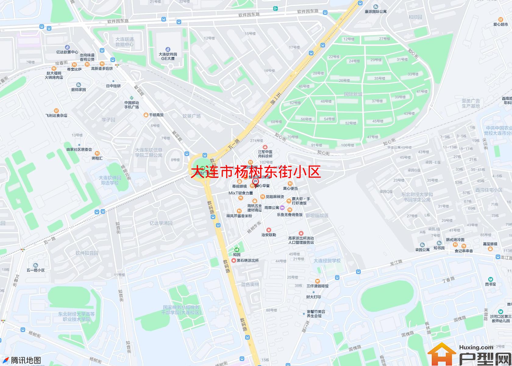 杨树东街小区小区 - 户型网