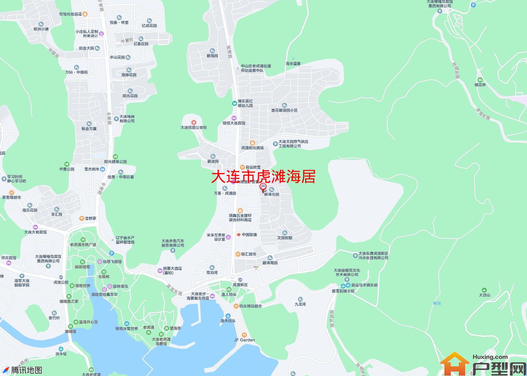 虎滩海居小区 - 户型网
