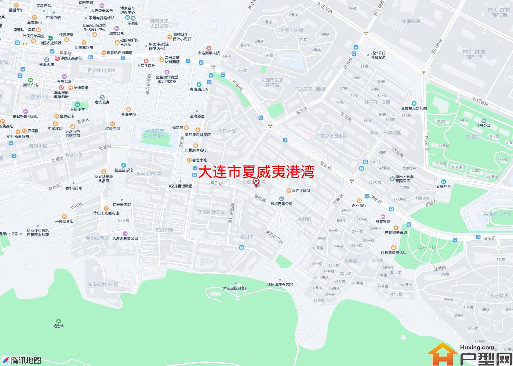 夏威夷港湾小区 - 户型网