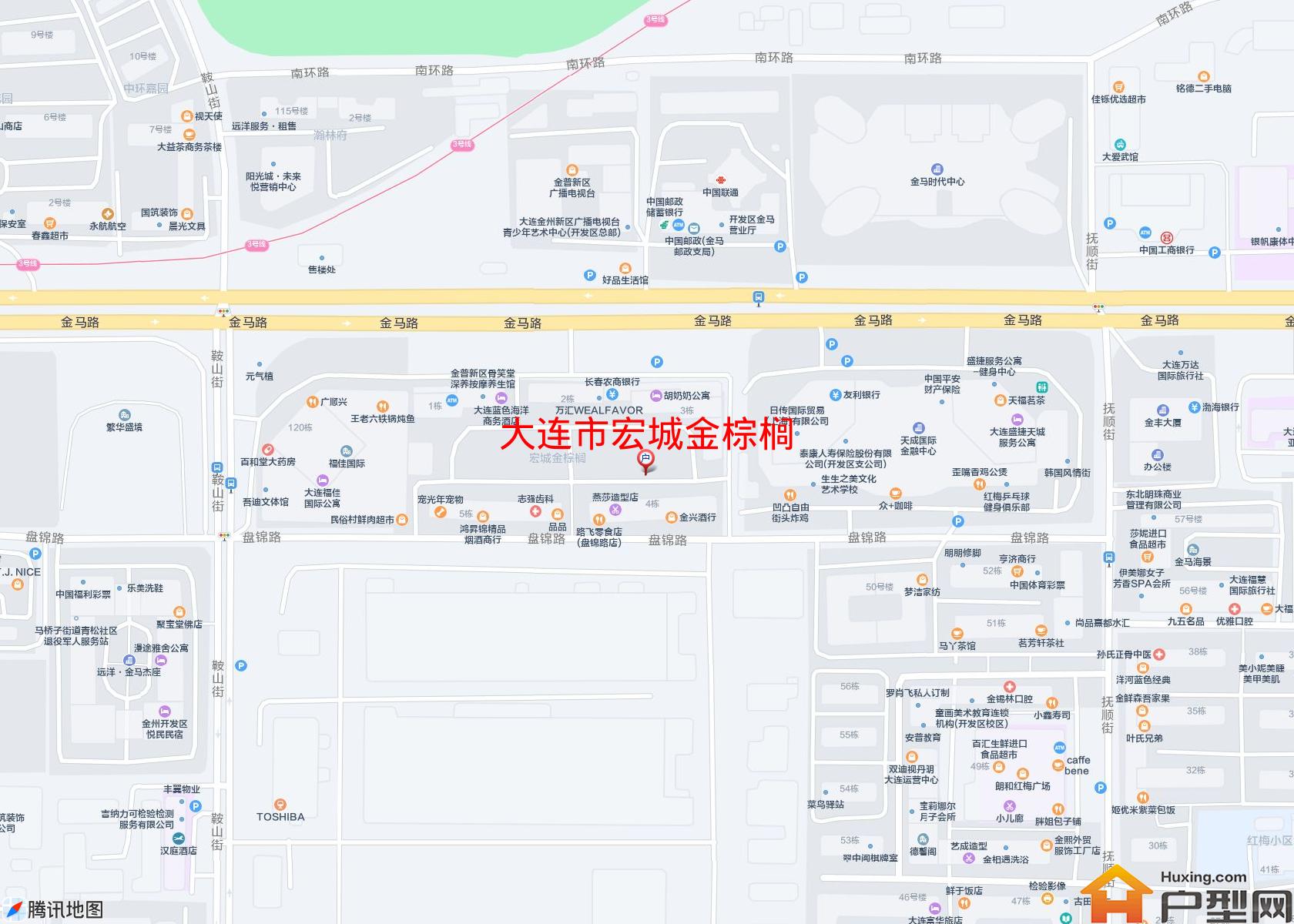 宏城金棕榈小区 - 户型网