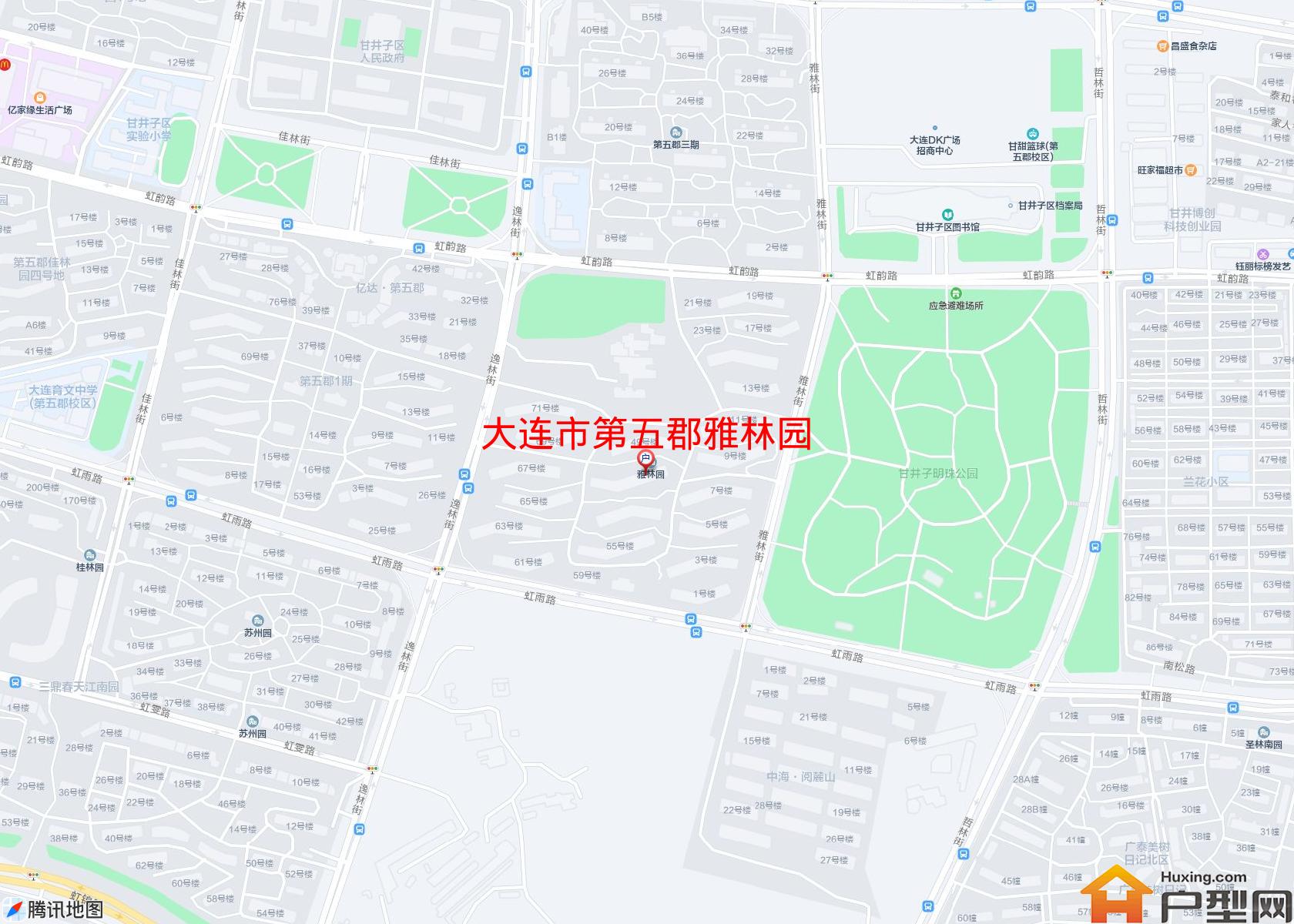 第五郡雅林园小区 - 户型网