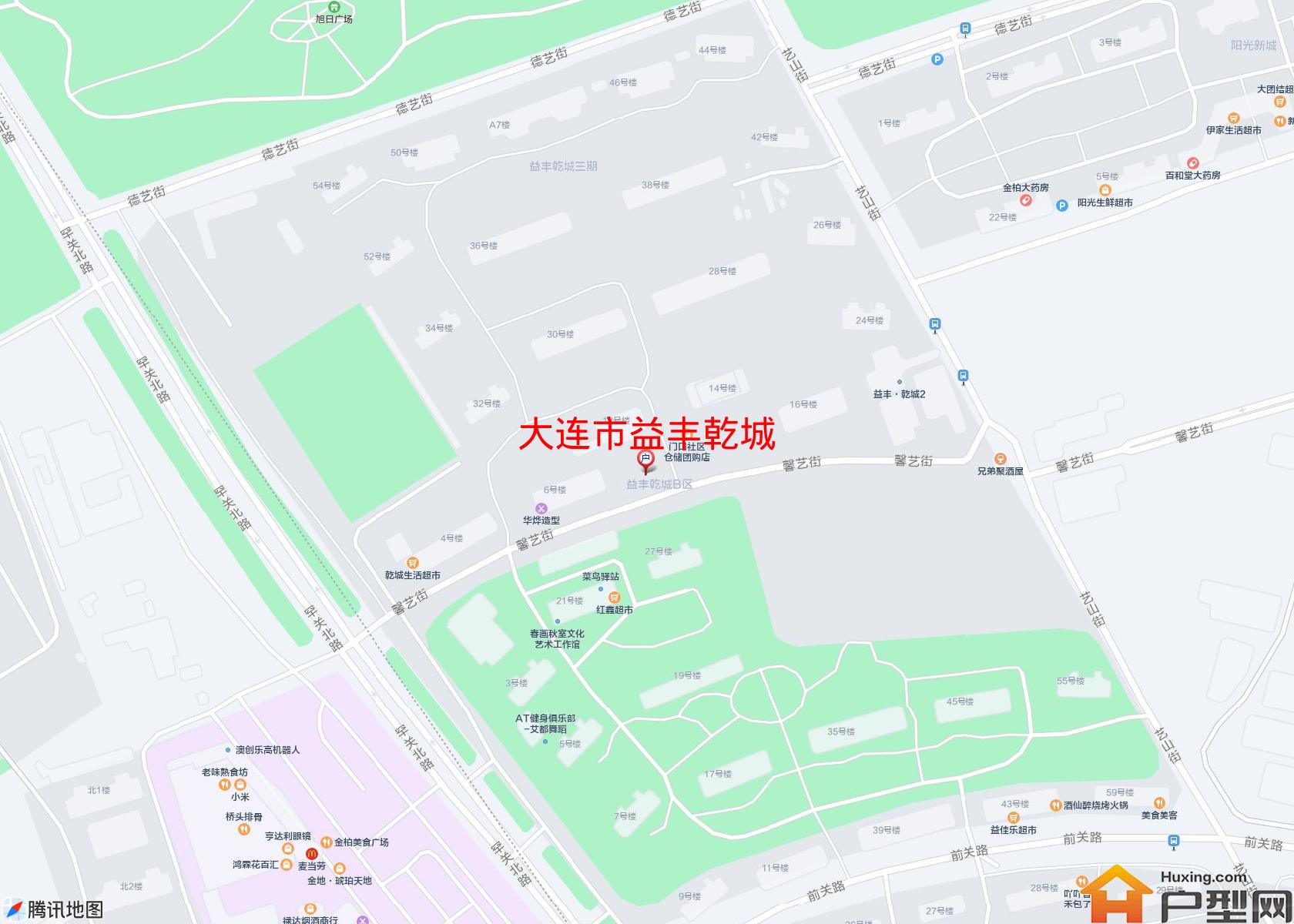 益丰乾城小区 - 户型网