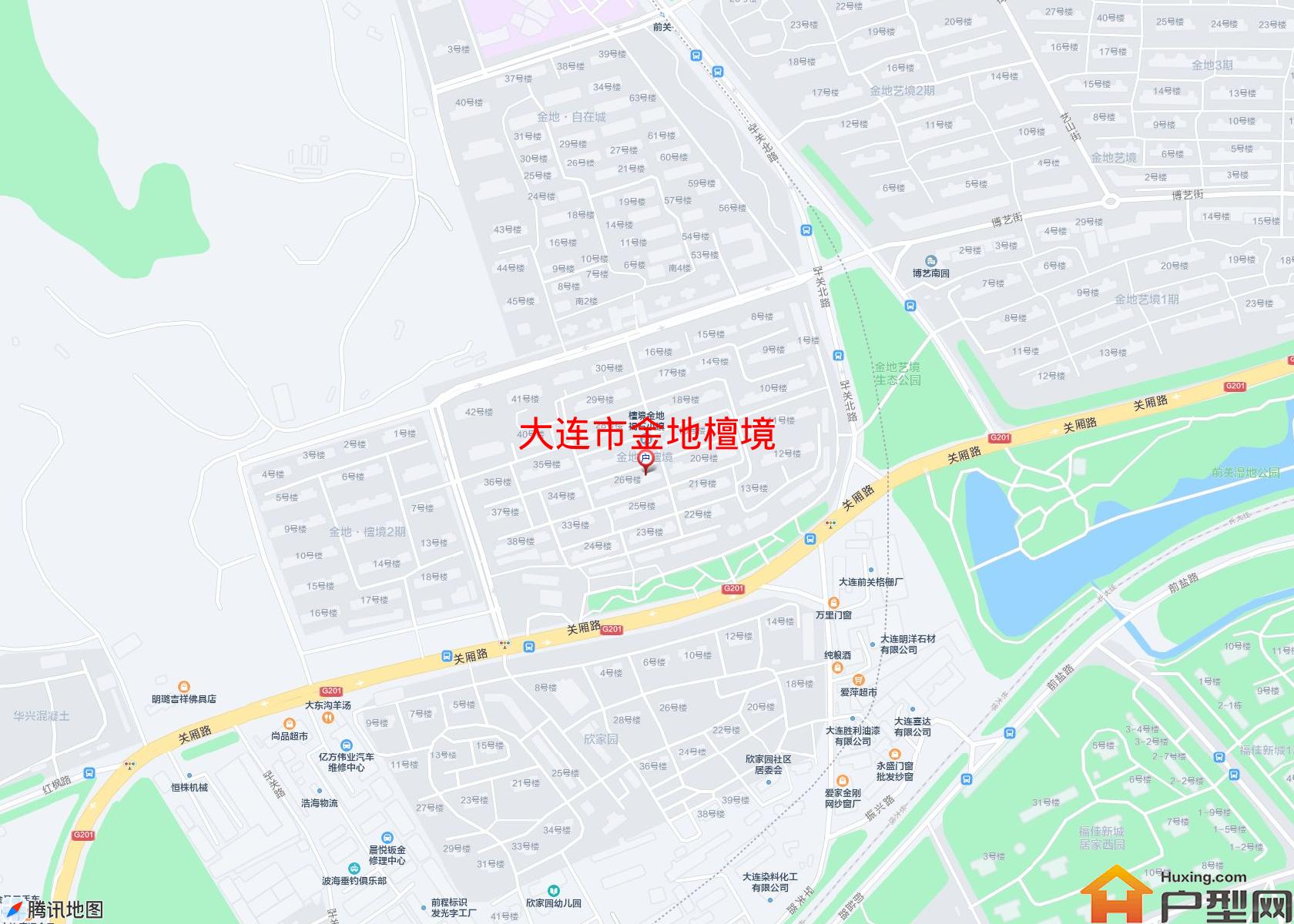 金地檀境小区 - 户型网