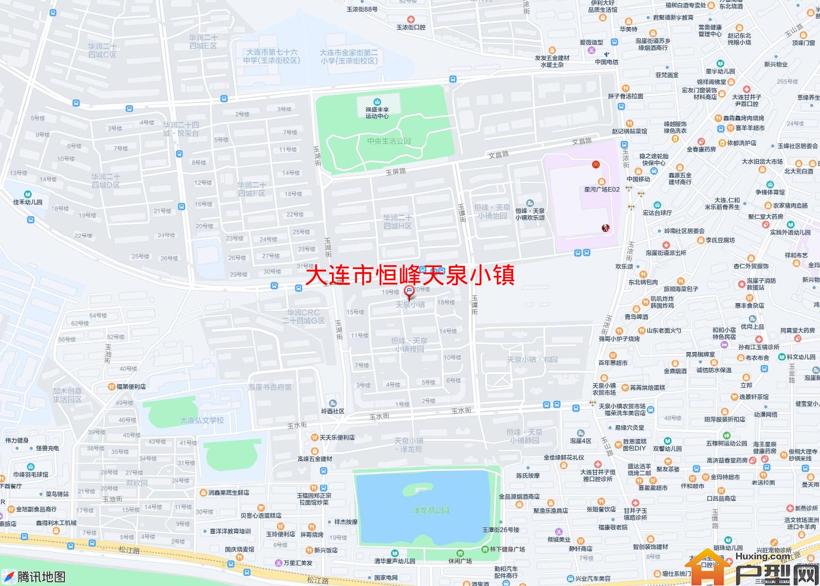 恒峰天泉小镇小区 - 户型网