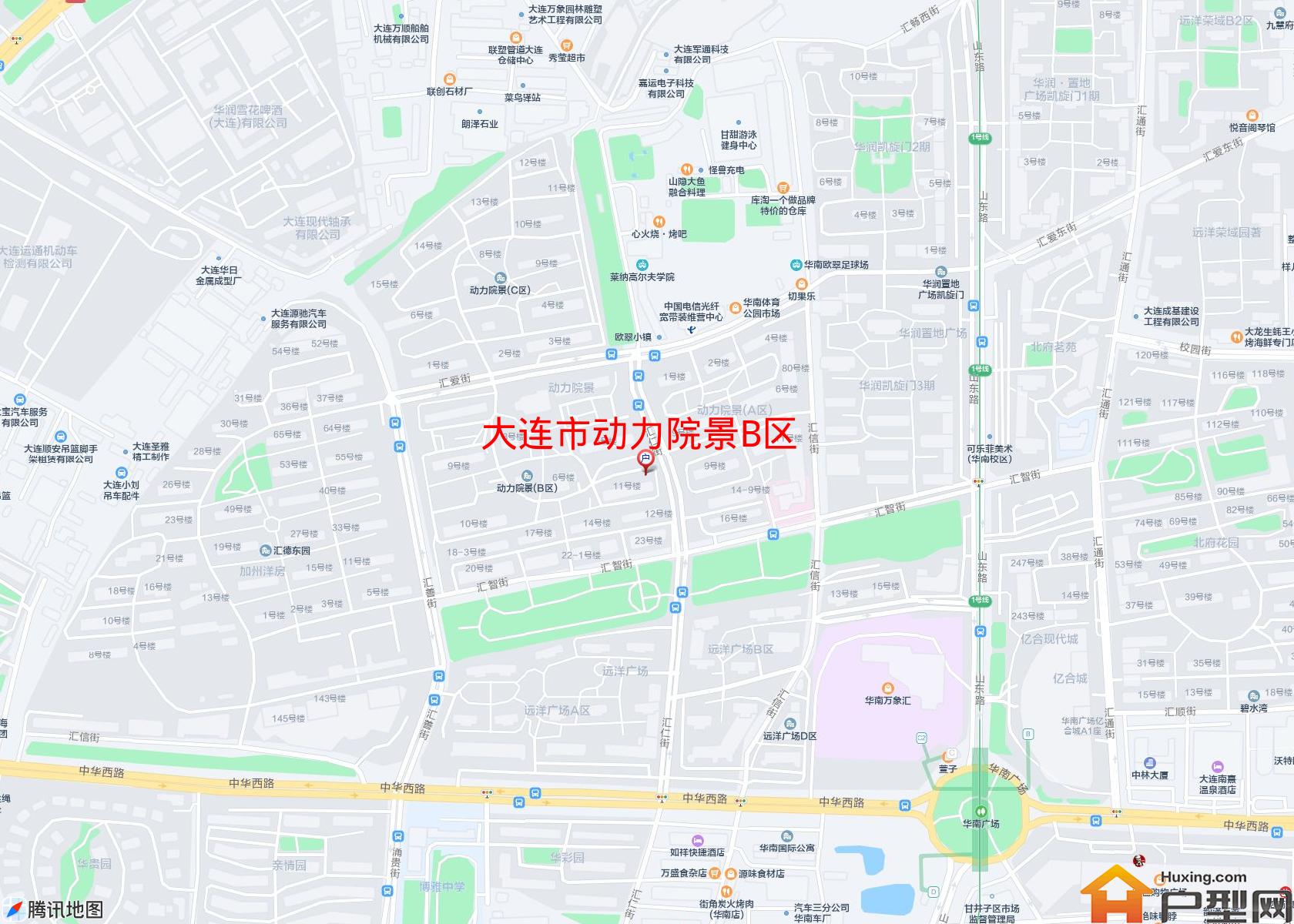 动力院景B区小区 - 户型网