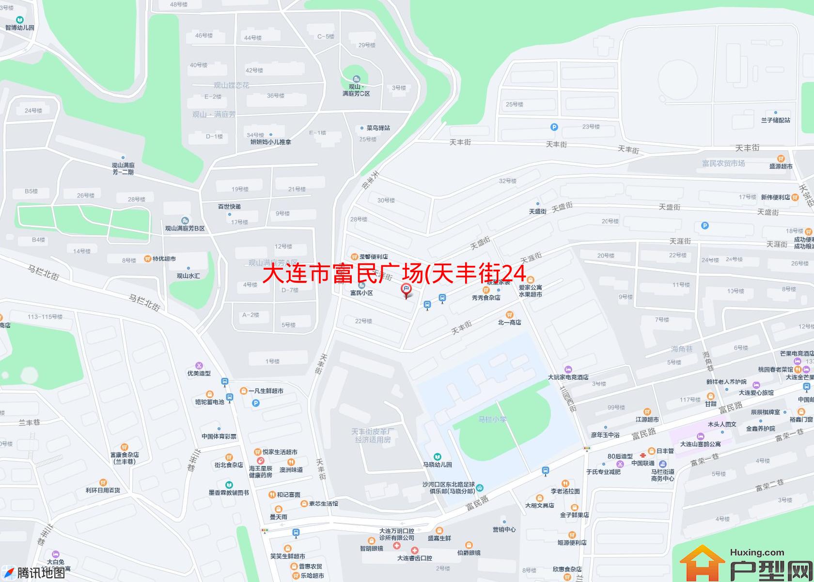 富民广场(天丰街24号)小区 - 户型网