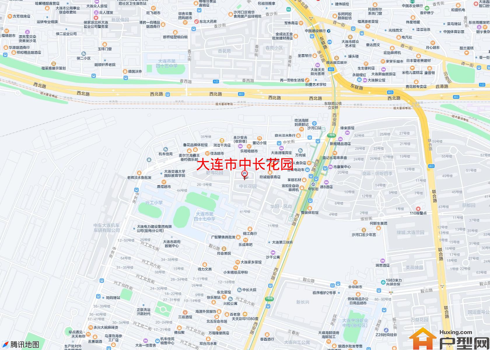 中长花园小区 - 户型网