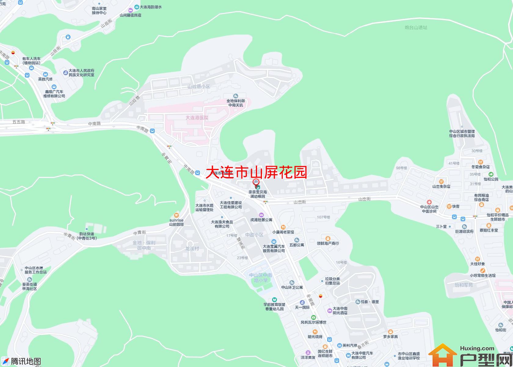 山屏花园小区 - 户型网 山屏花园小区 - 户型网