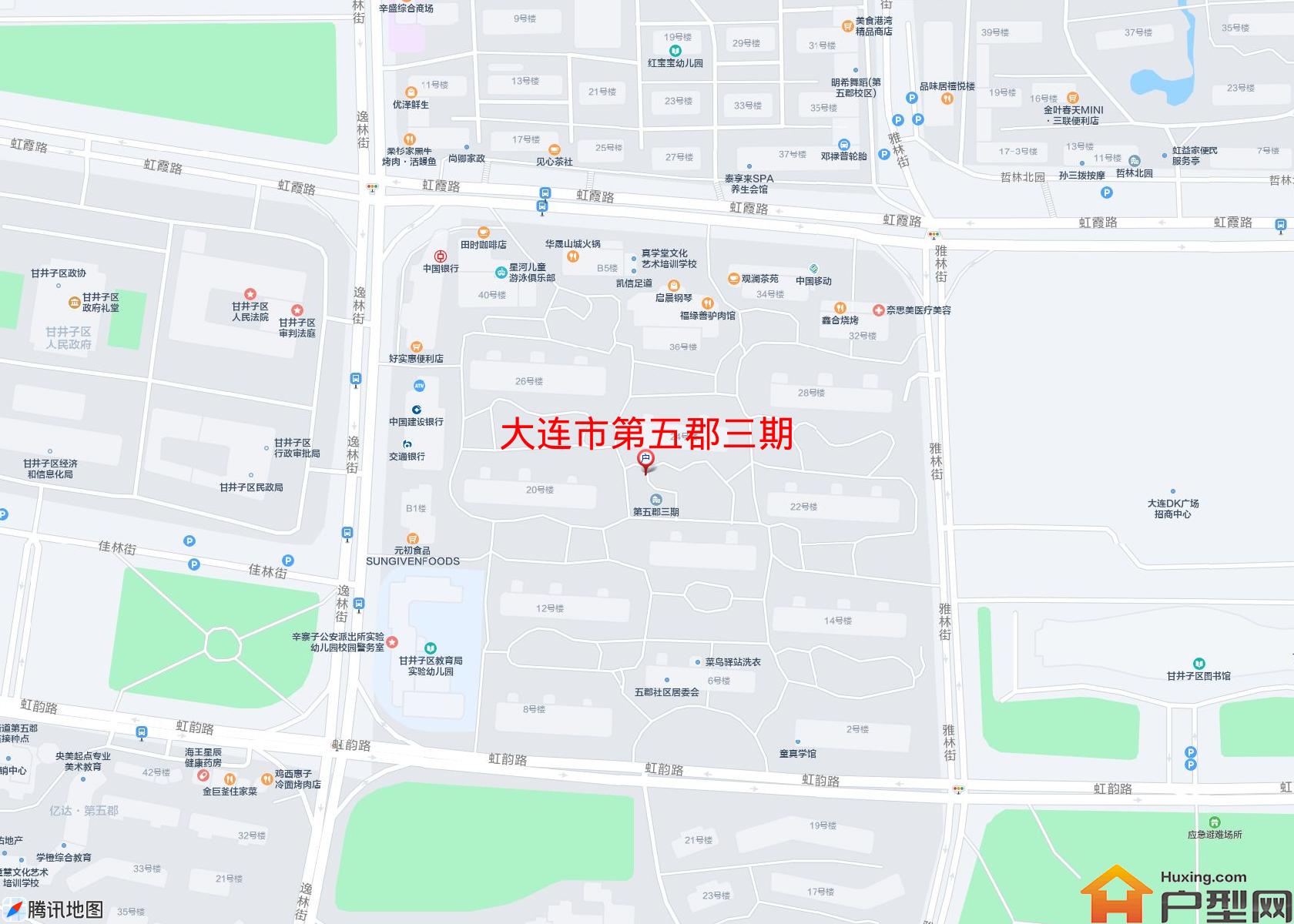 第五郡三期小区 - 户型网