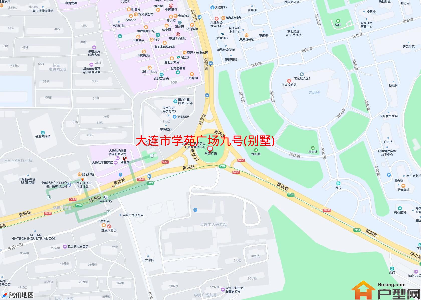 学苑广场九号(别墅)小区 - 户型网