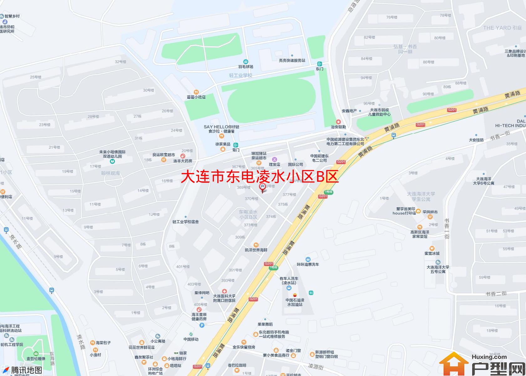 东电凌水小区B区小区 - 户型网