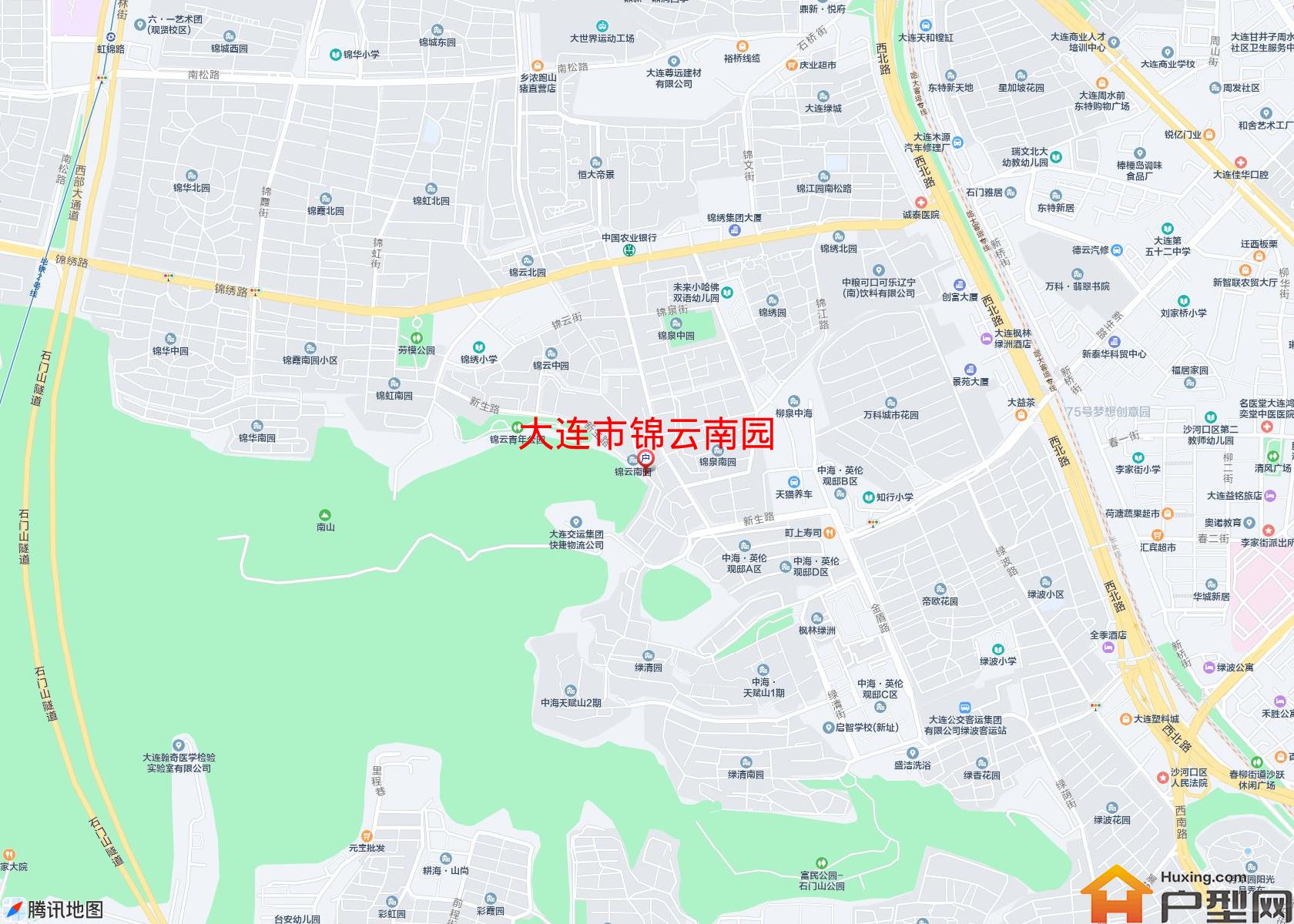锦云南园小区 - 户型网