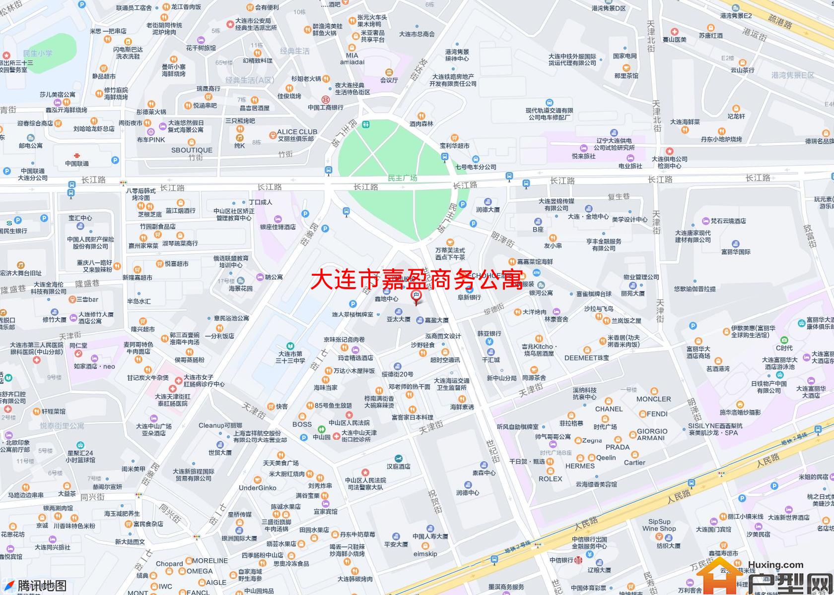 嘉盈商务公寓小区 - 户型网