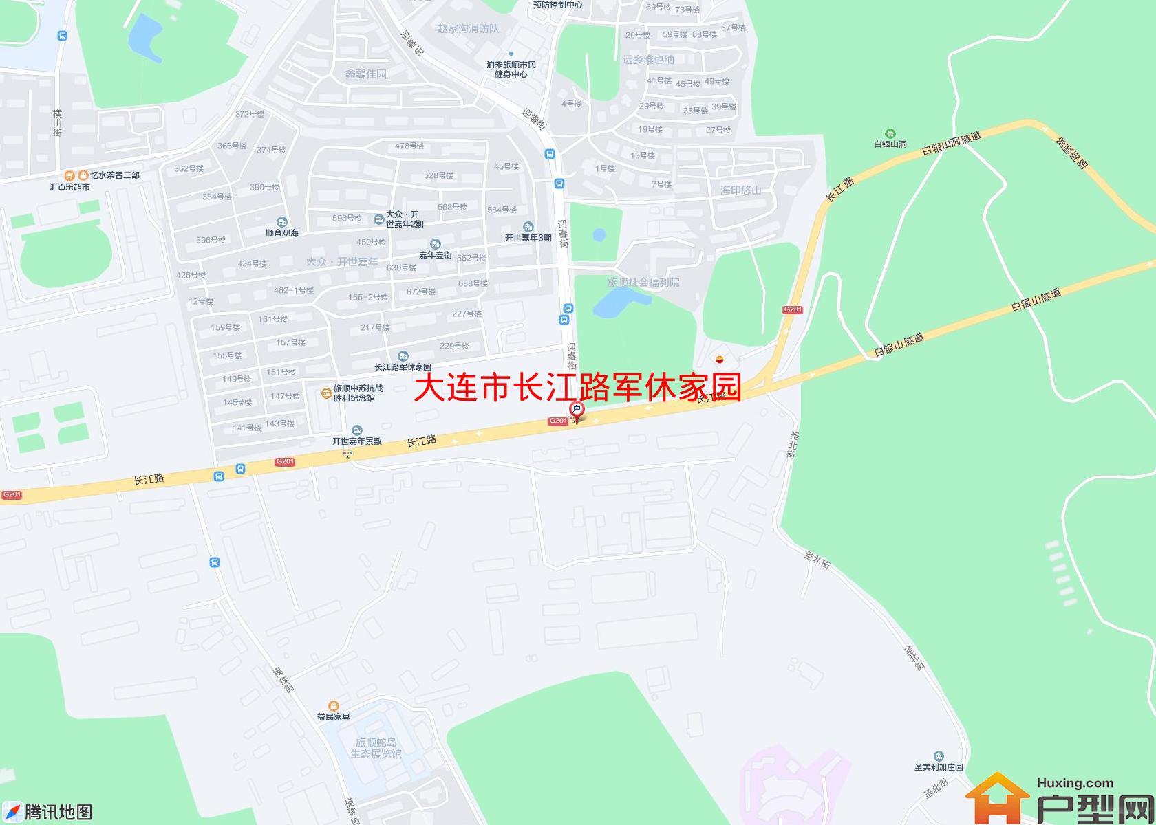 长江路军休家园小区 - 户型网