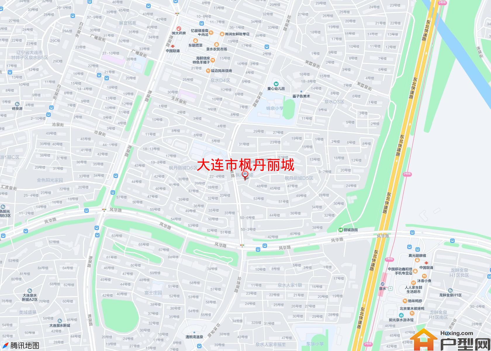 枫丹丽城小区 - 户型网