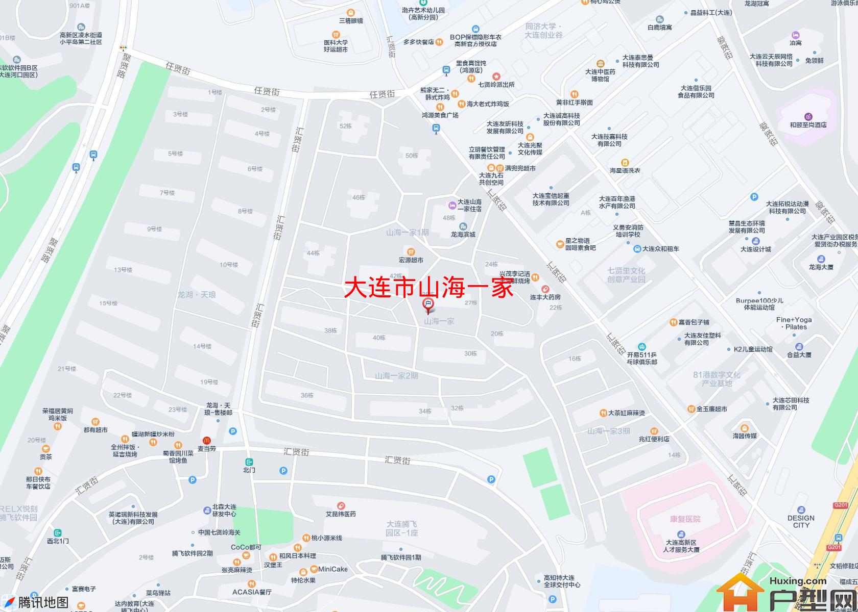 山海一家小区 - 户型网