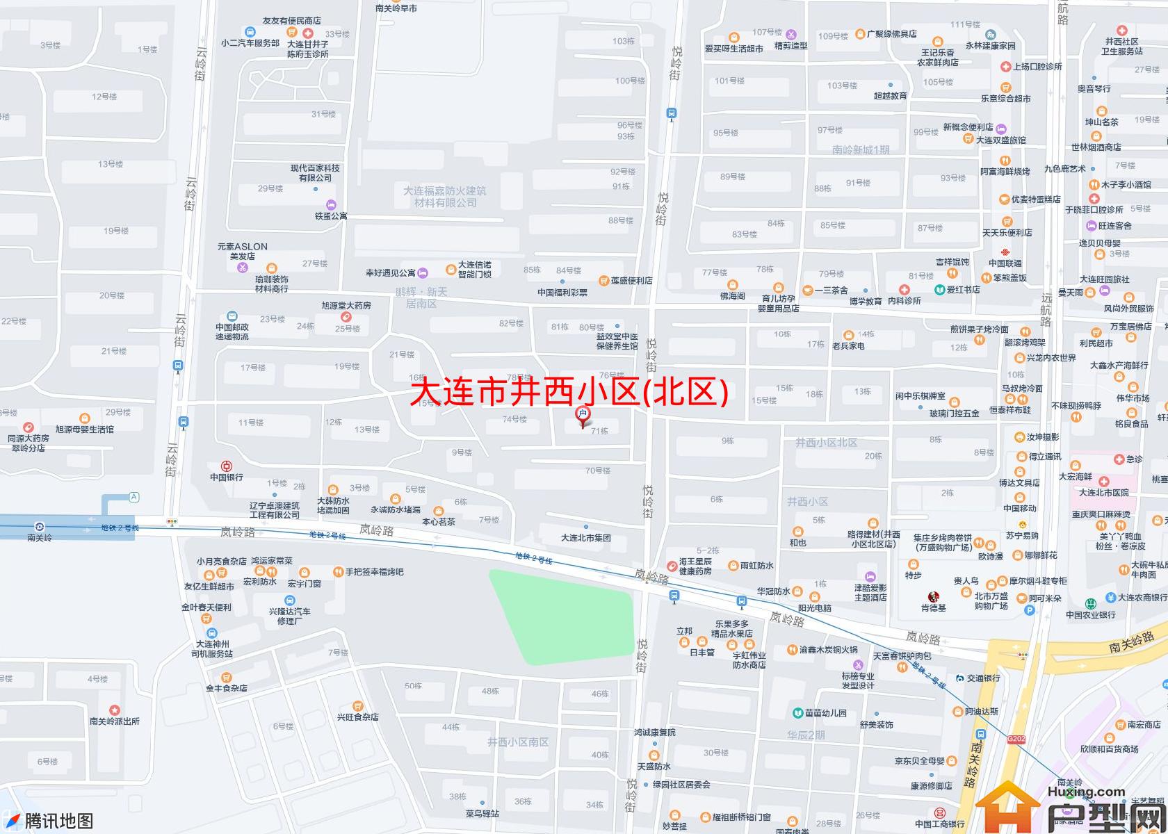 井西小区(北区)小区 - 户型网