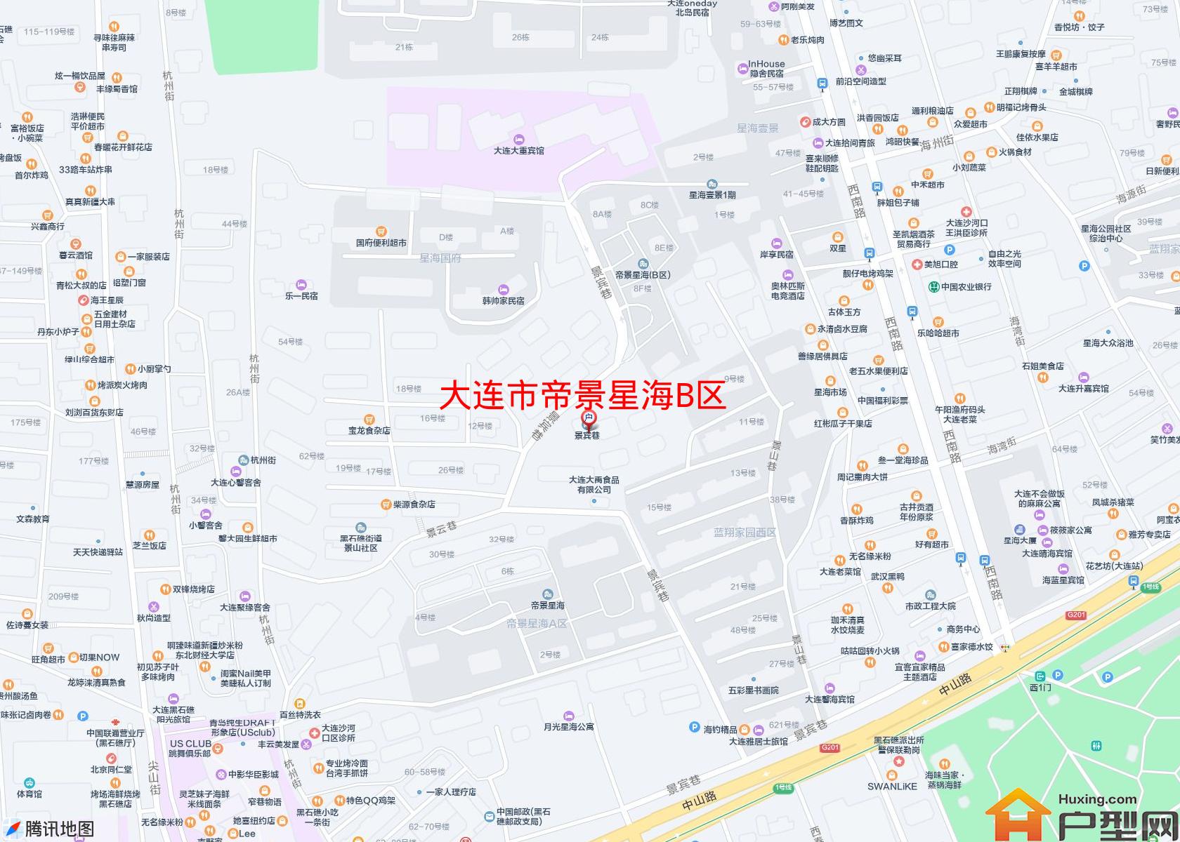 帝景星海B区小区 - 户型网