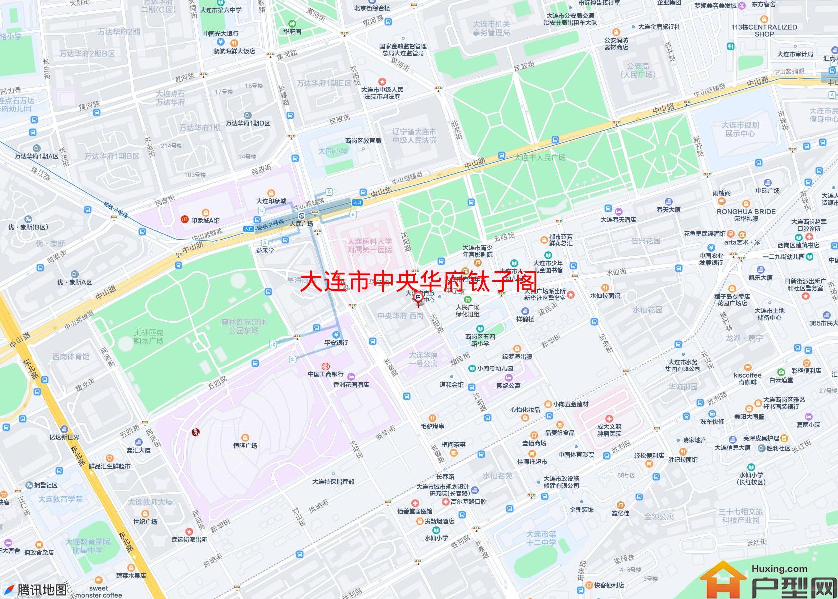中央华府钛子阁小区 - 户型网