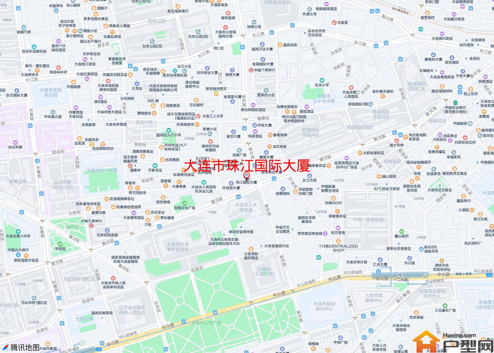 珠江国际大厦小区 - 户型网