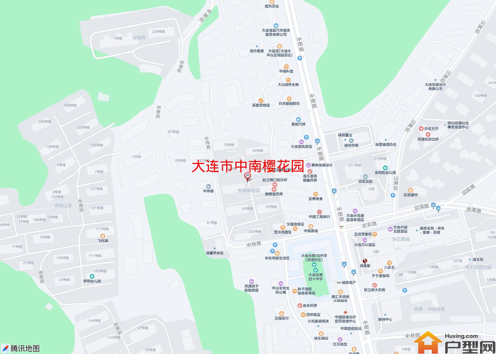 中南樱花园小区 - 户型网