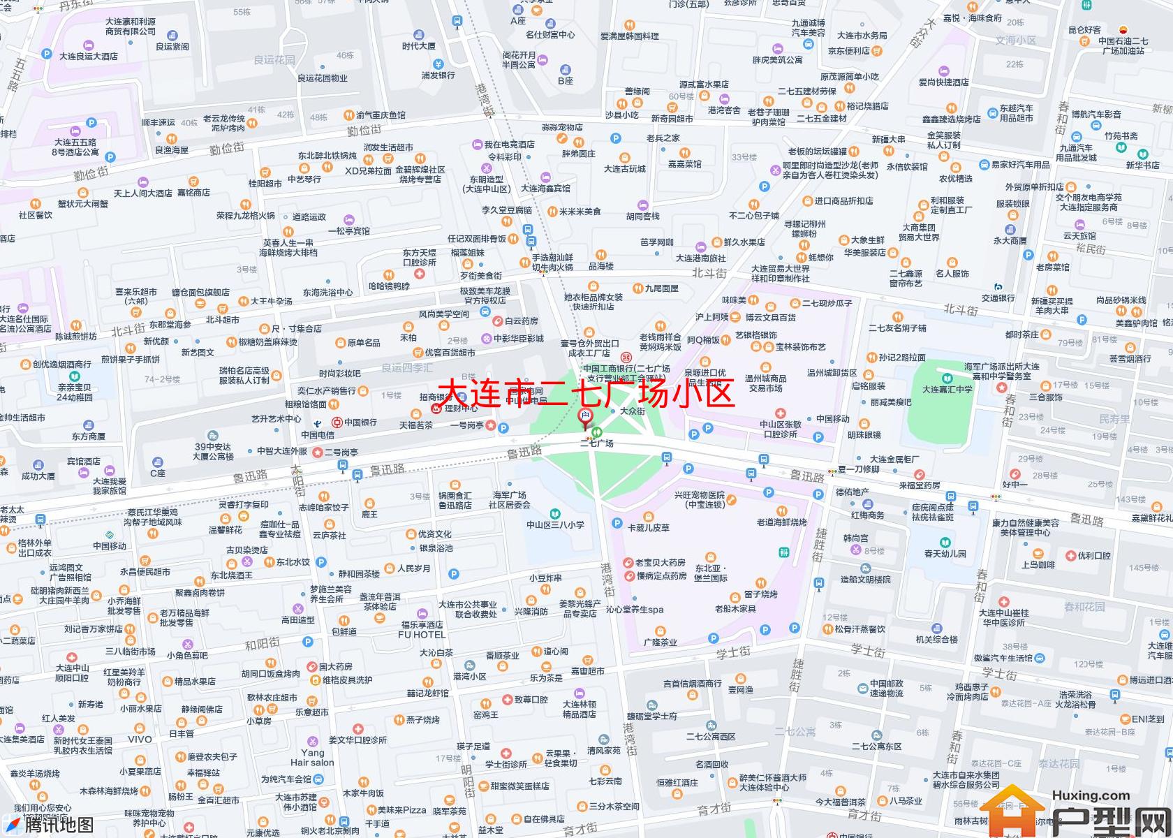 二七广场小区小区 - 户型网